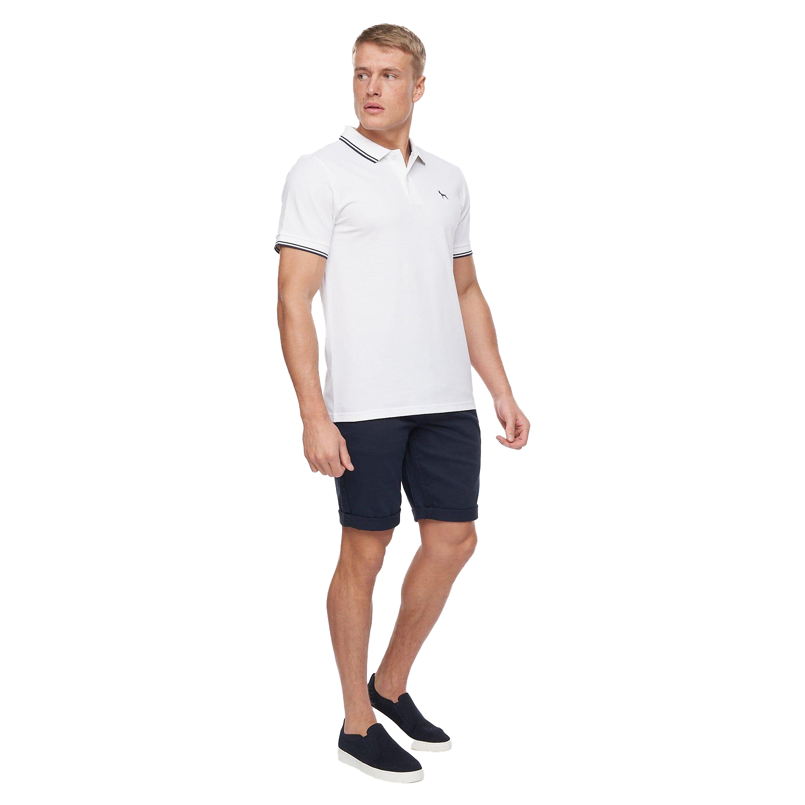 Bewley & Ritch Upwood Polo Shirt Men's  Colour : White