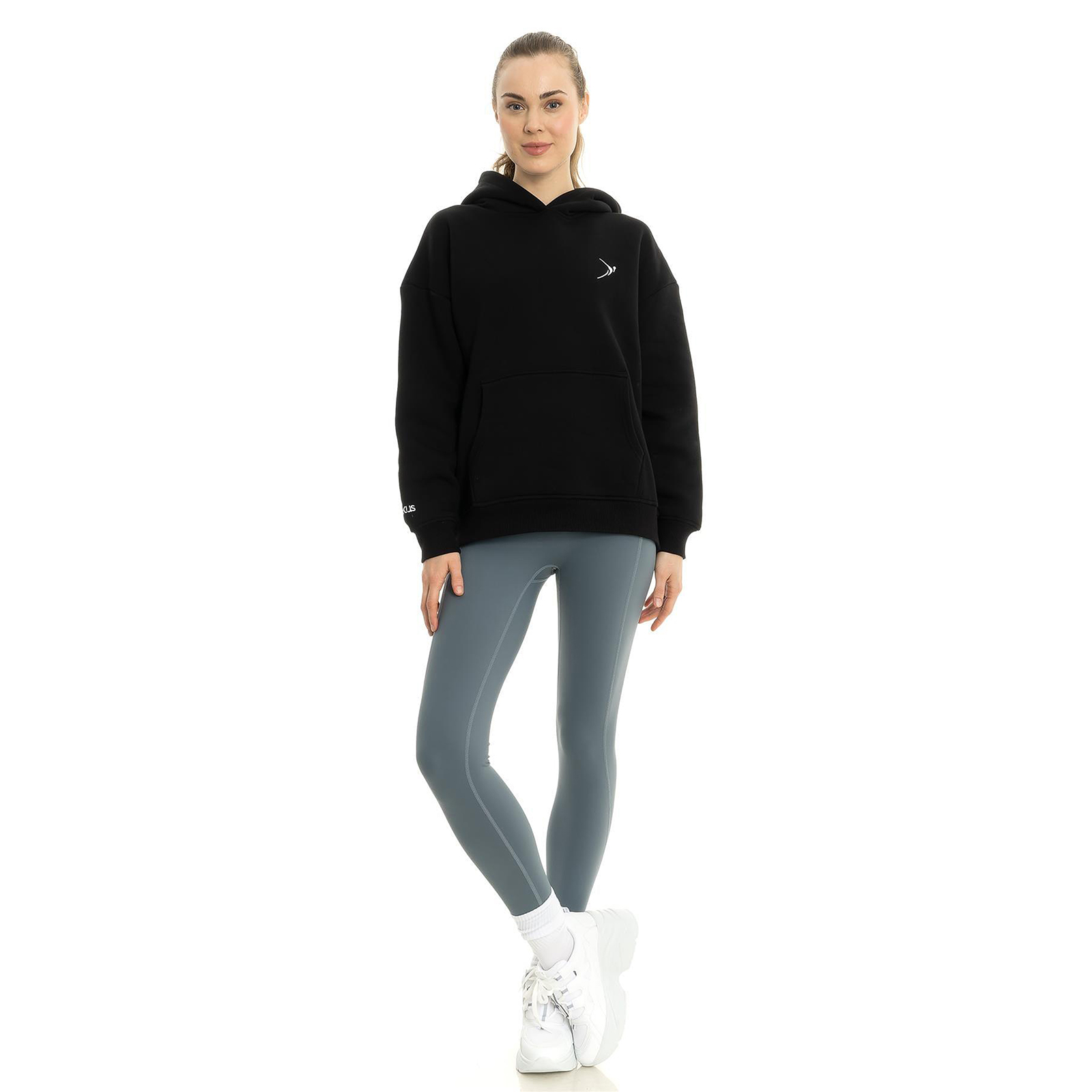 Lookus Liliya Oversize Hoodie Womens | Hoodies  | Black  | UK Size XXL