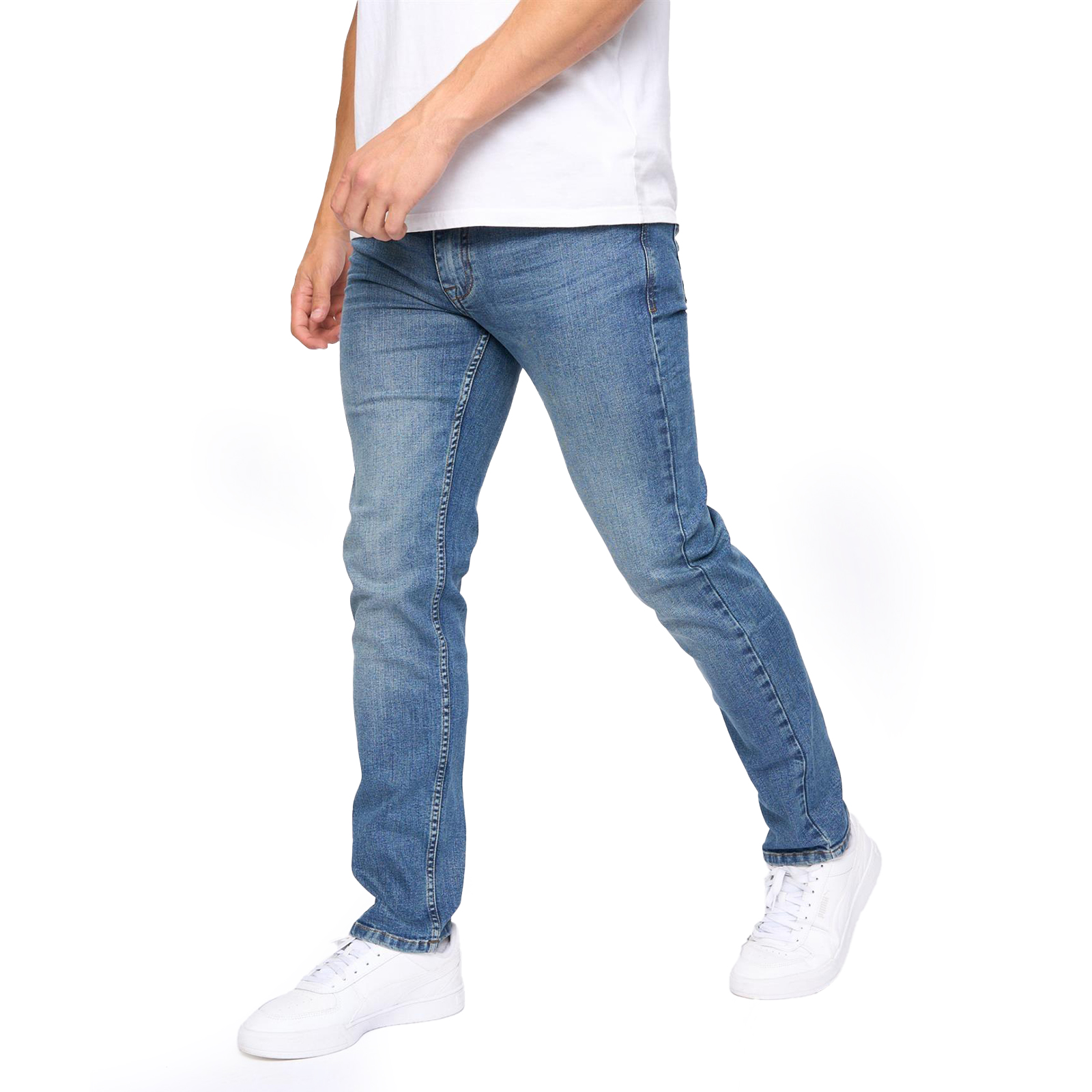 Bewley & Ritch Abingdon Slim Fit Jeans Men's  Size:  Colour : Mid Wash W36 L32