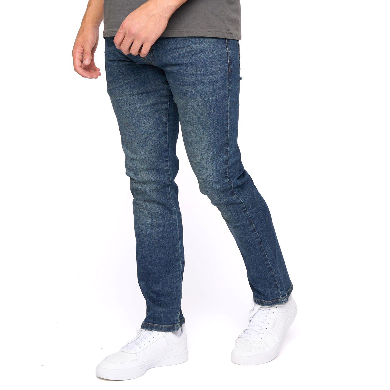 Bewley & Ritch Newbury Straight Fit Jeans Men's Trainers  Size:  Colour : Dark Wash W36 L34