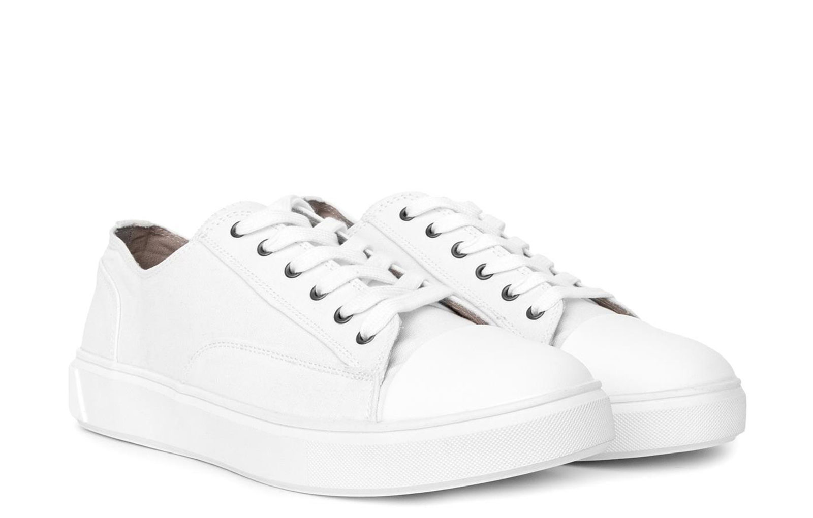 Duck And Cover Nesta Men's Trainers  Size: 8 Colour : White