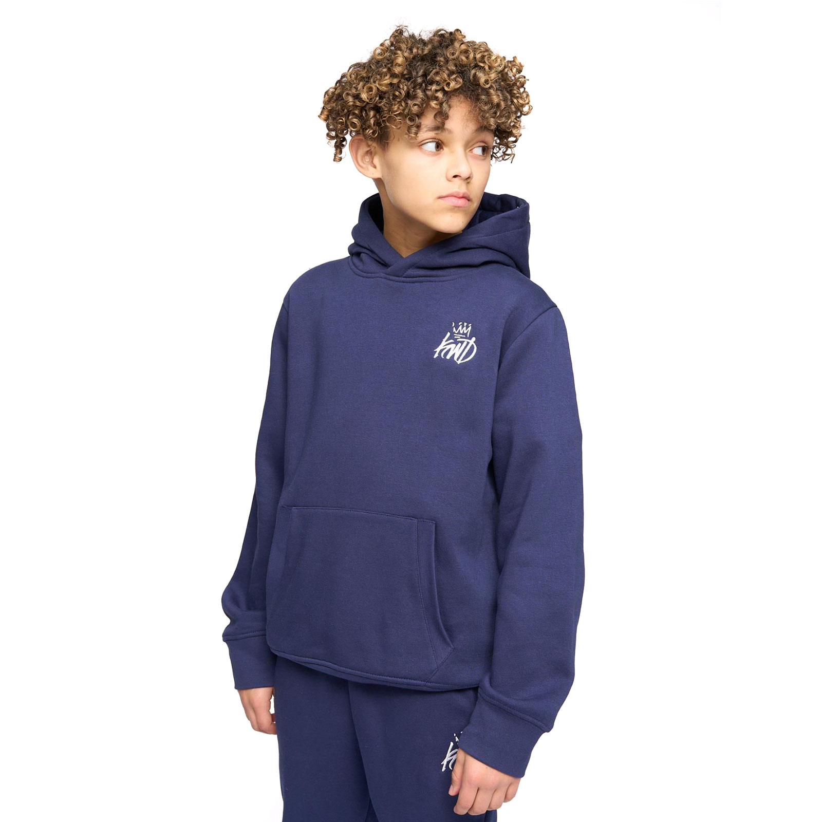 Kings Will Dream Crosby 2.0 Kids Boys Hoodie - Kids - Navy | Hoodies  | Navy  | UK Size Lb
