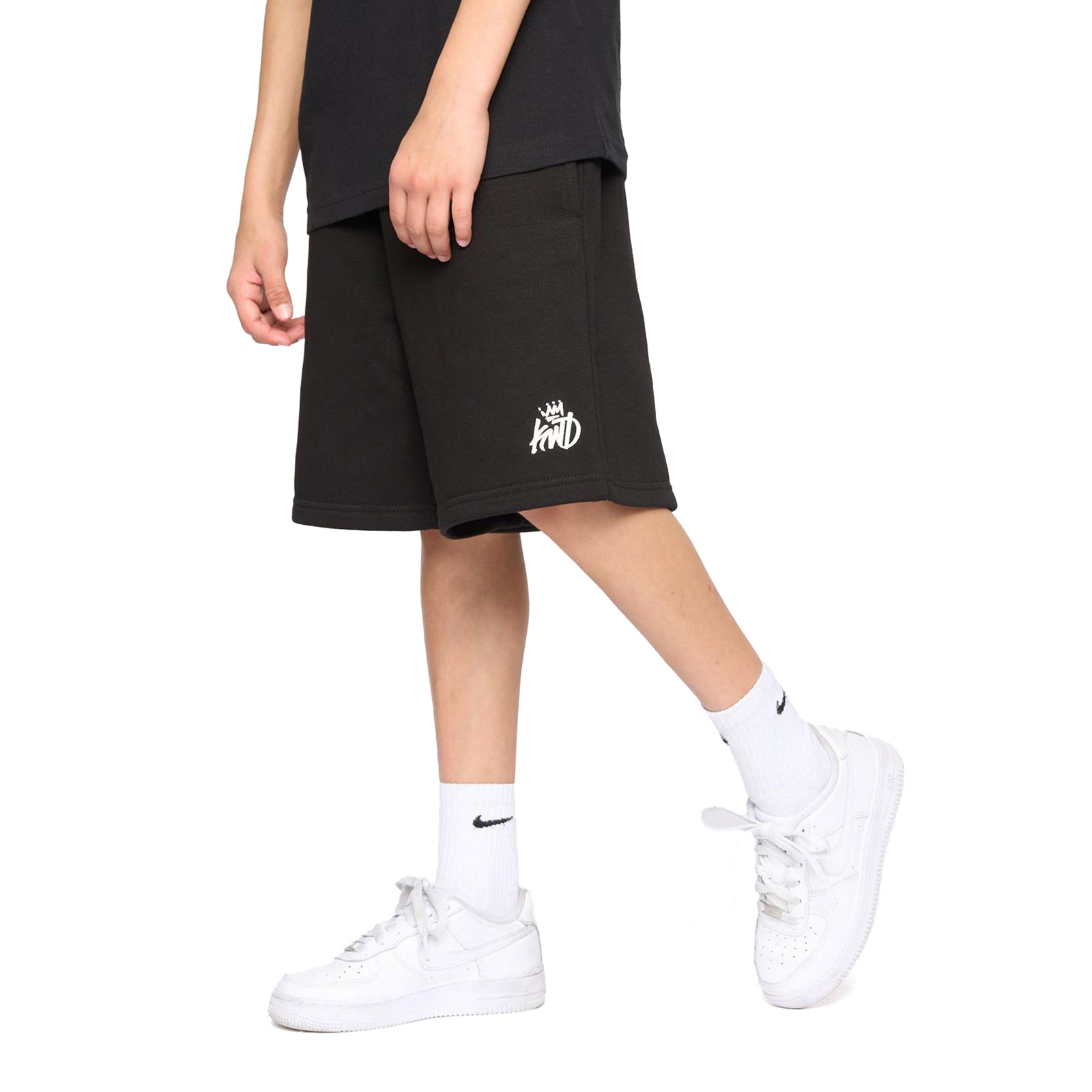 Kings Will Dream Crosby Kids Boys Jog Shorts  Colour : Black