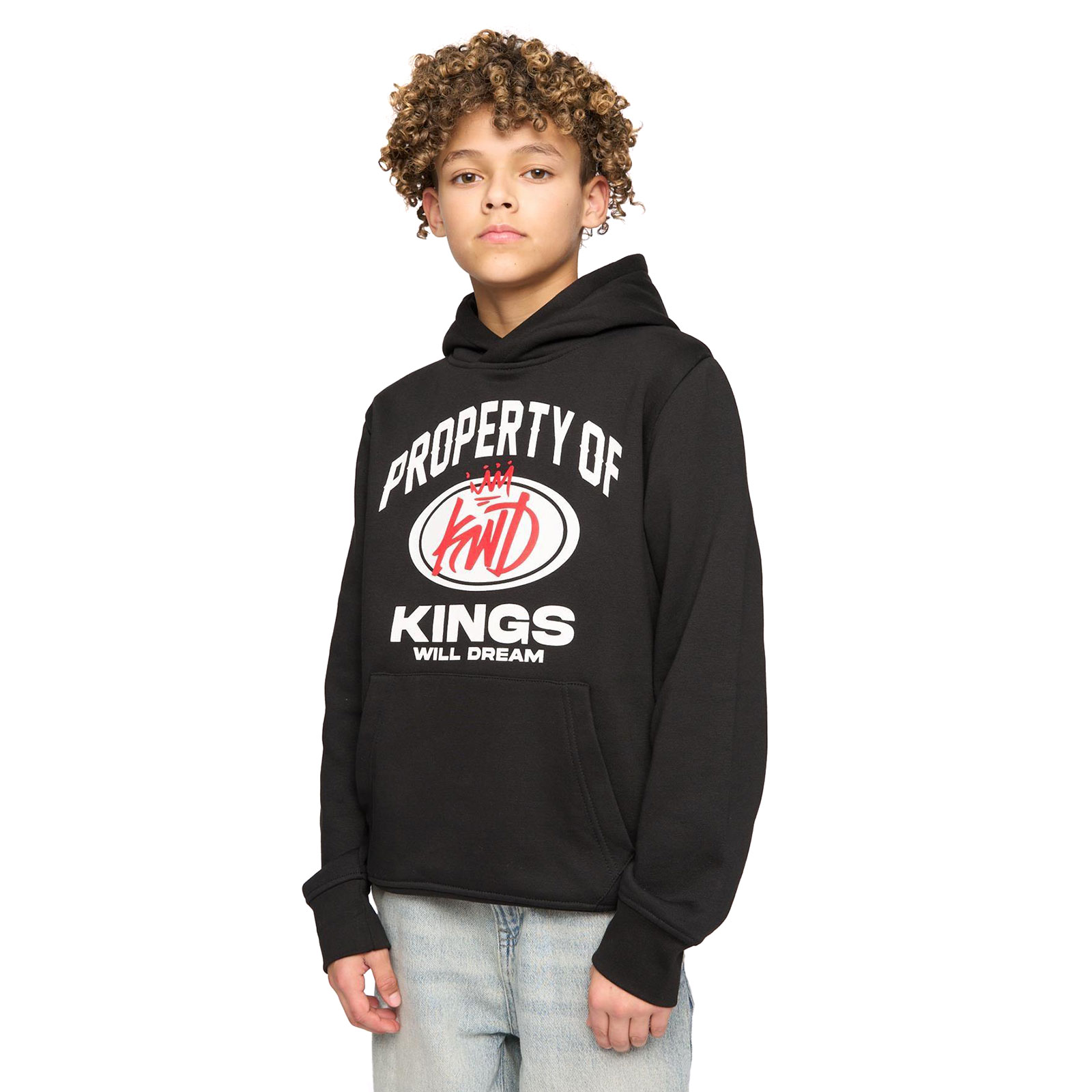 Kings Will Dream Prop Kids Boys Hoodie - Kids - Black | Hoodies  | Black  | UK Size Sb