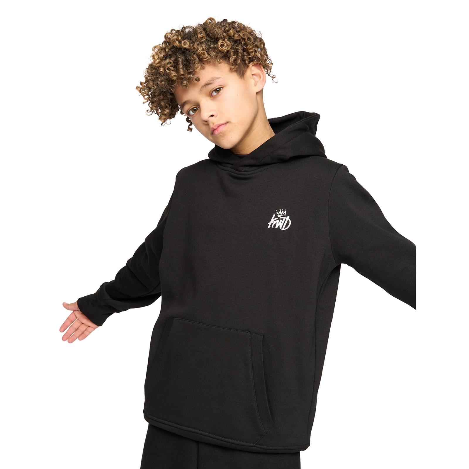 Kings Will Dream Stanton Kids Boys Hoodie - Kids - Black | Hoodies  | Black  | UK Size Mb