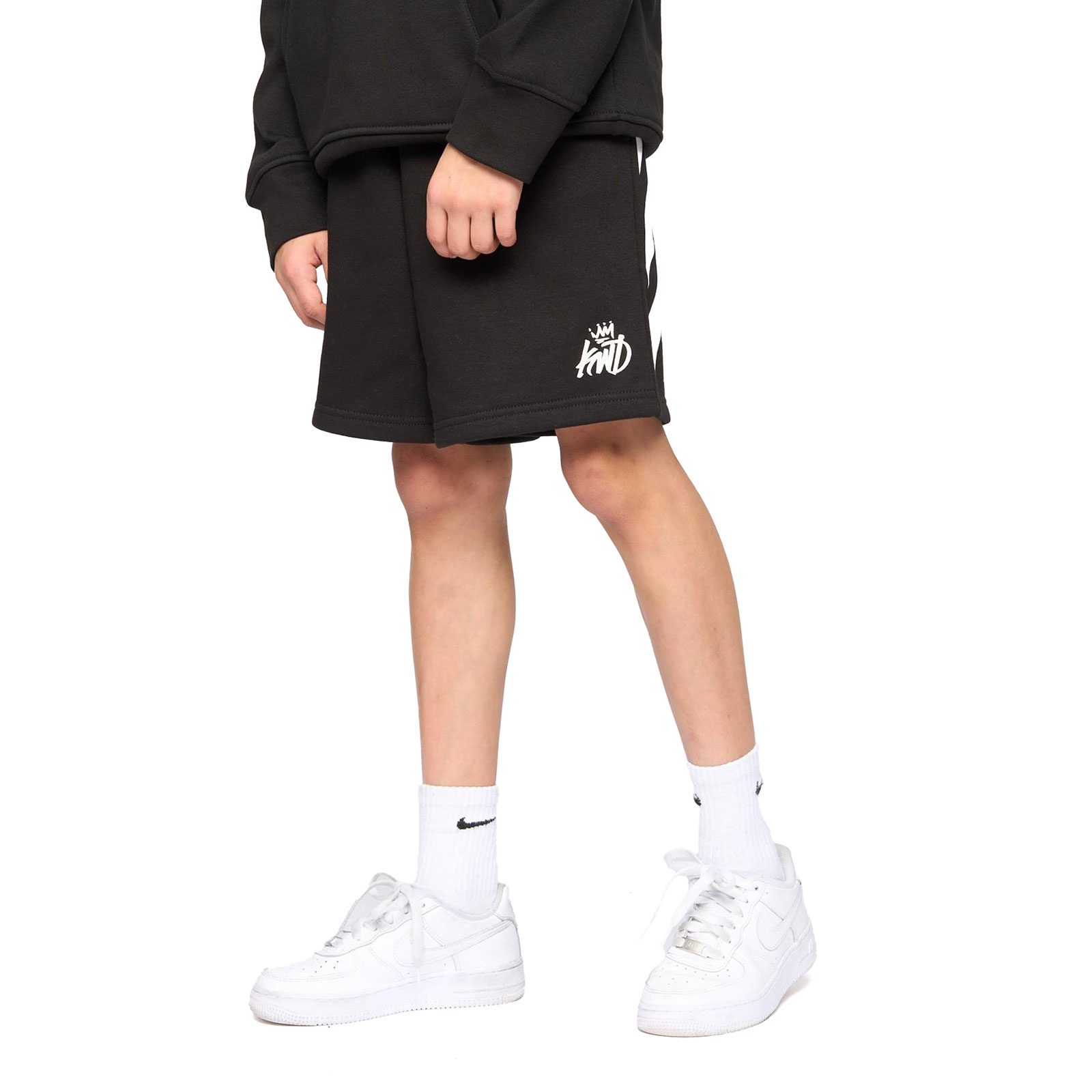 Kings Will Dream Stanton Kids Boys Jog Shorts  Colour : Black