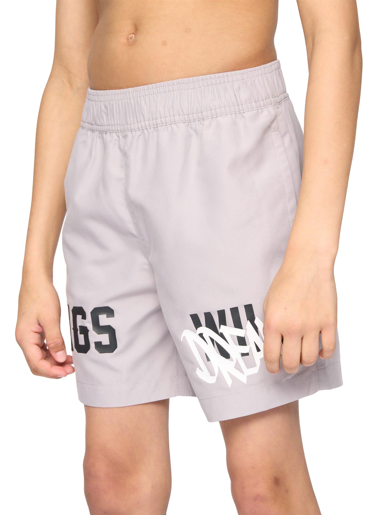 Kings Will Dream Tagged Kids Boys Swim Shorts  Colour : Grey / Ash