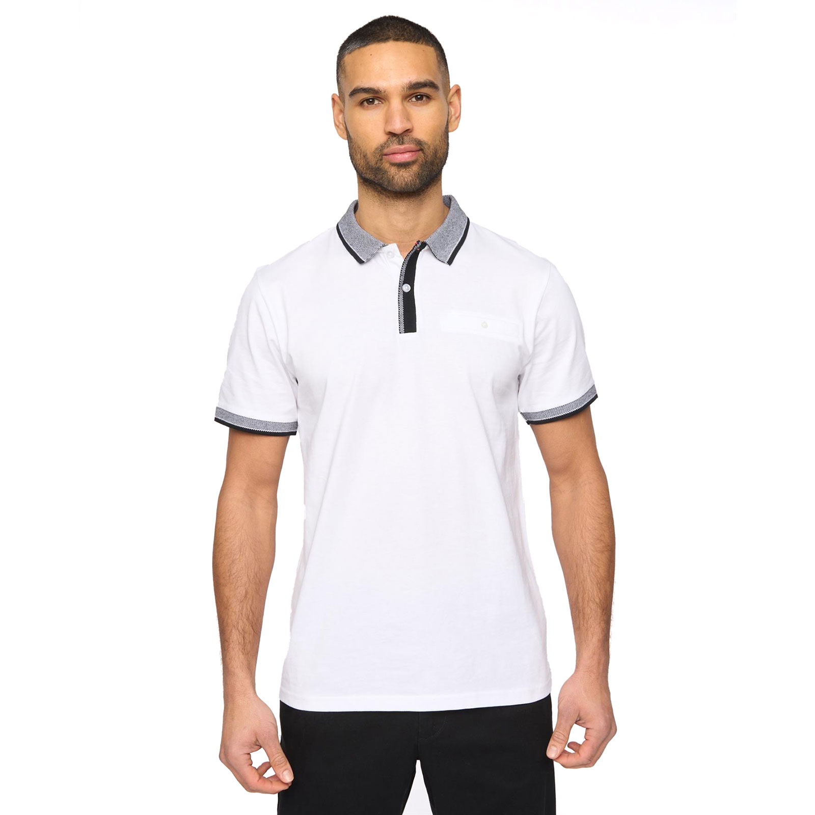 Bewley & Ritch Eastbrook Men's Polo Shirt  Colour : White