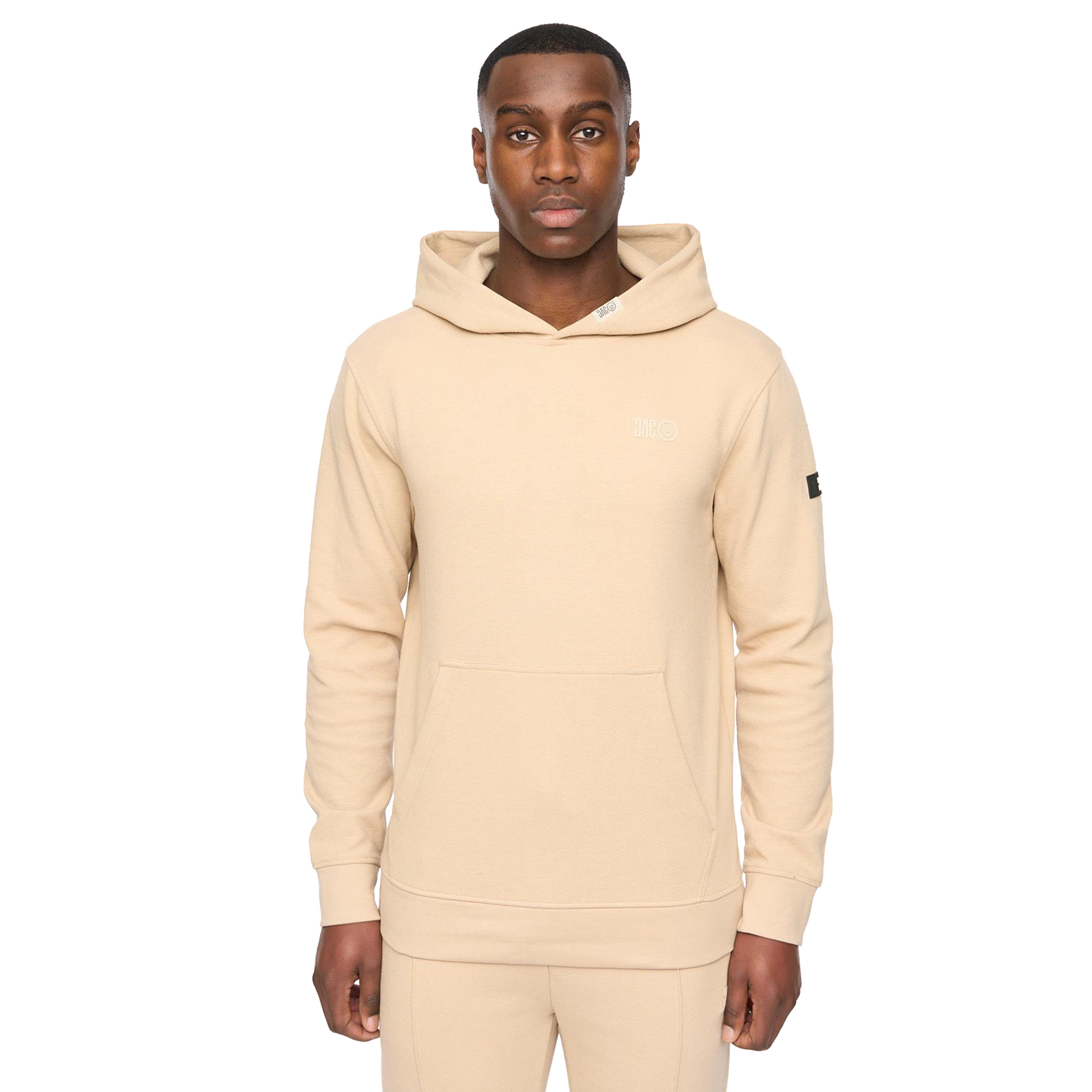Duck And Cover Hannings Men's Hoodie - Adult - Stone | Hoodies  | Stone  | UK Size XXL