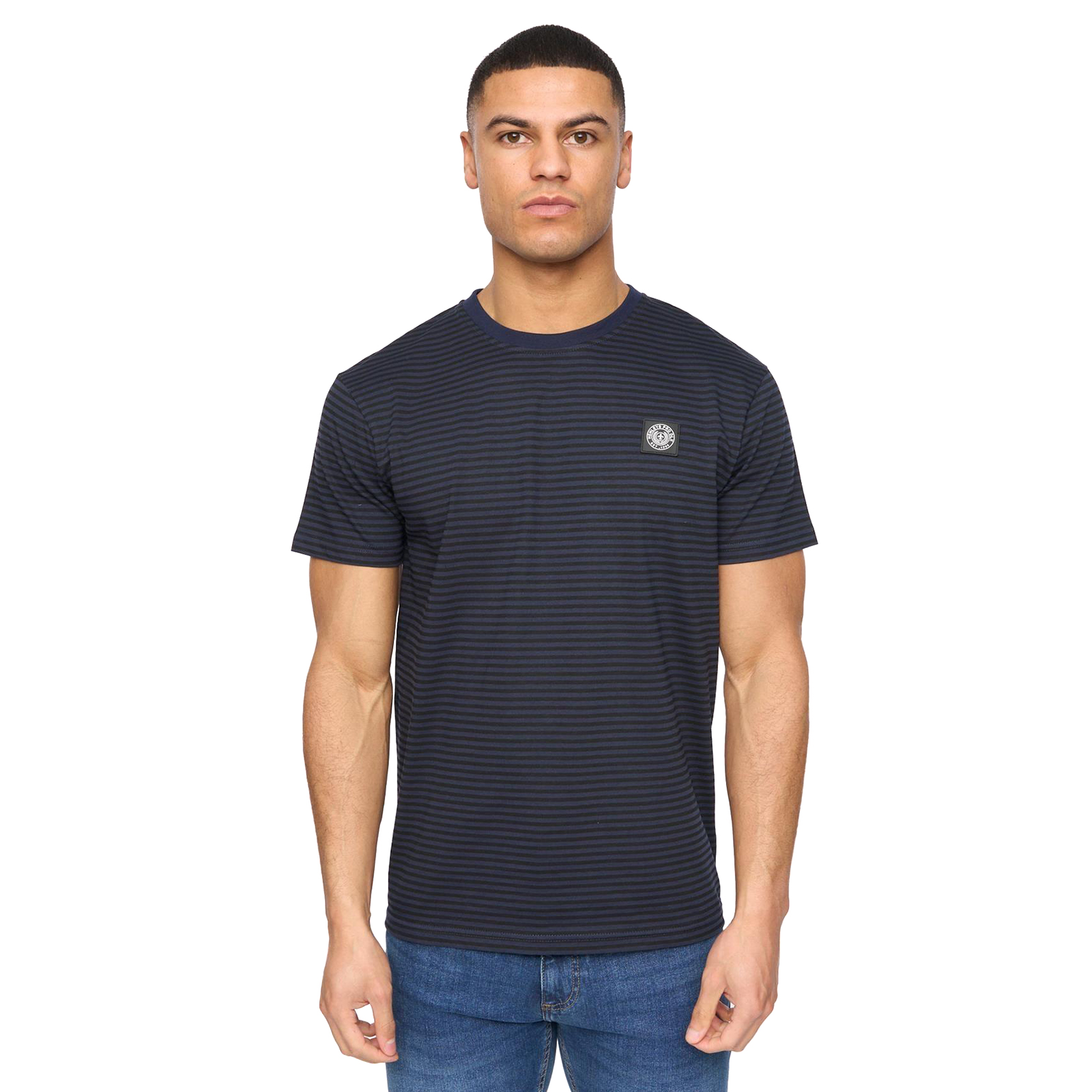 Henleys Henbrett Men's T-Shirt | T-Shirt  | Navy / Black  | UK Size XXL