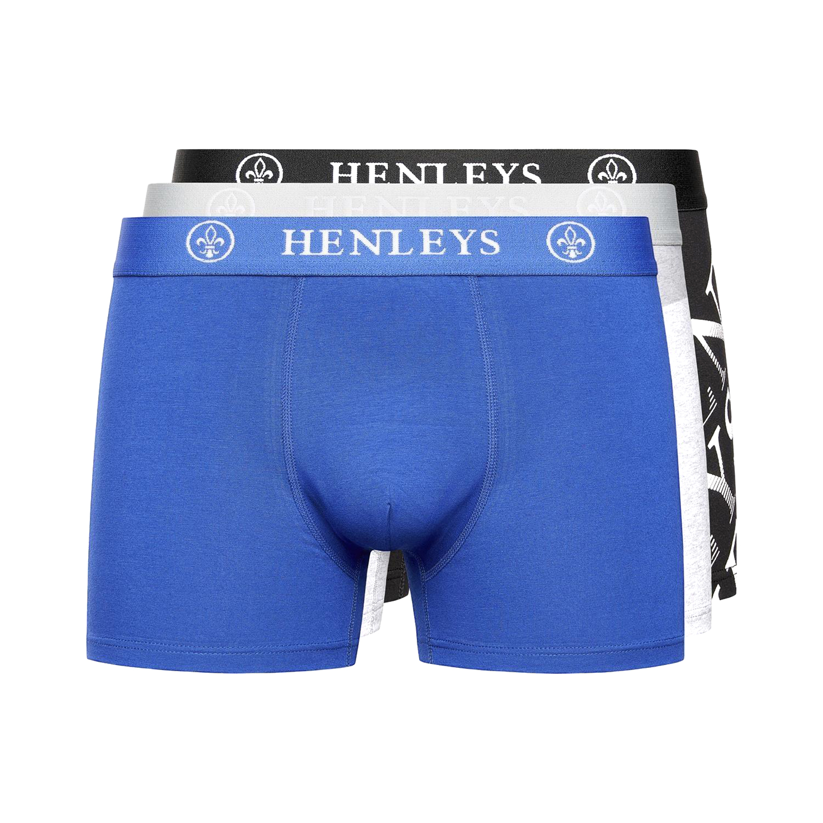 Henleys Henline 3Pk Men's Boxer Shorts