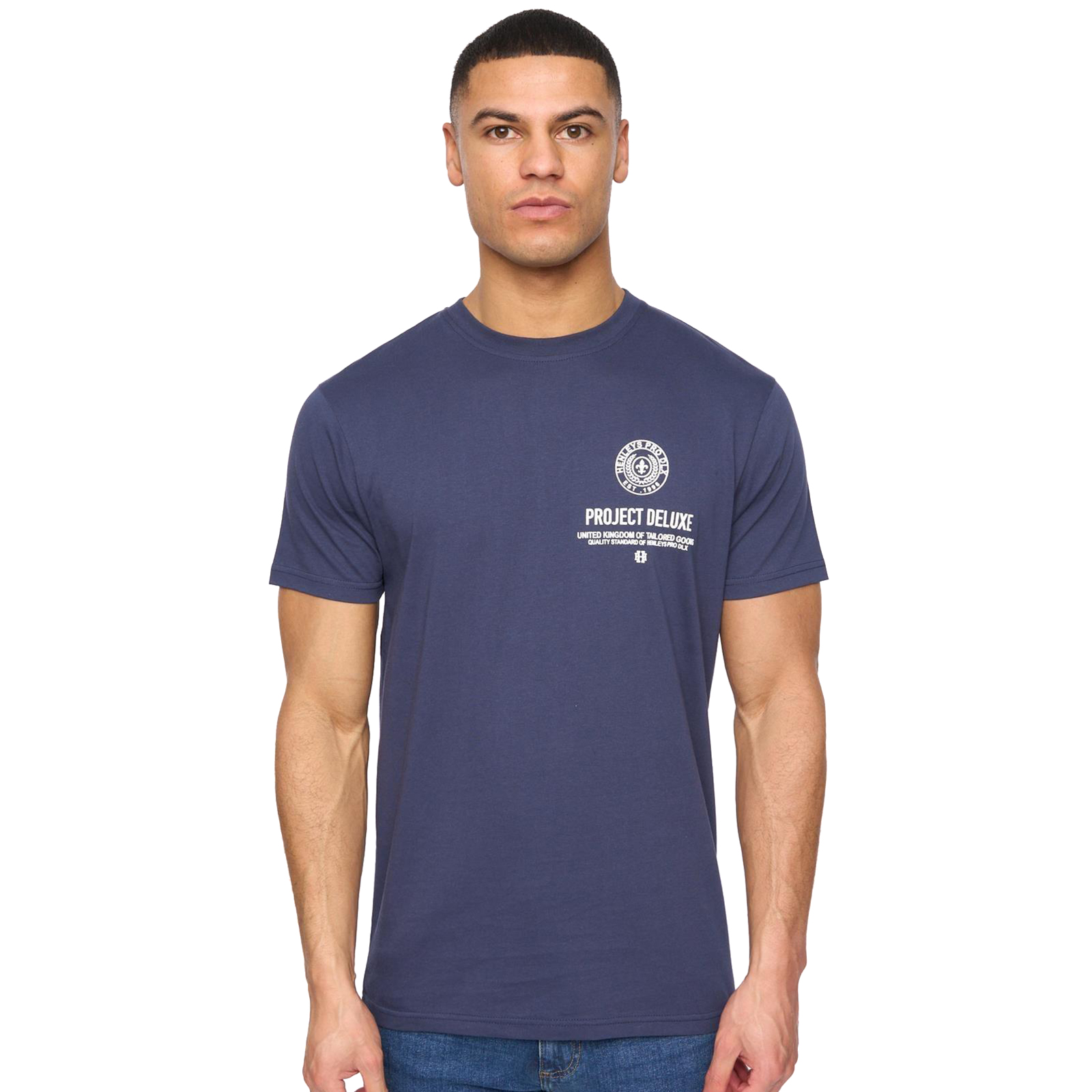 Henleys Henstamp Men's T-Shirt | T-Shirt  | Navy  | UK Size Medium