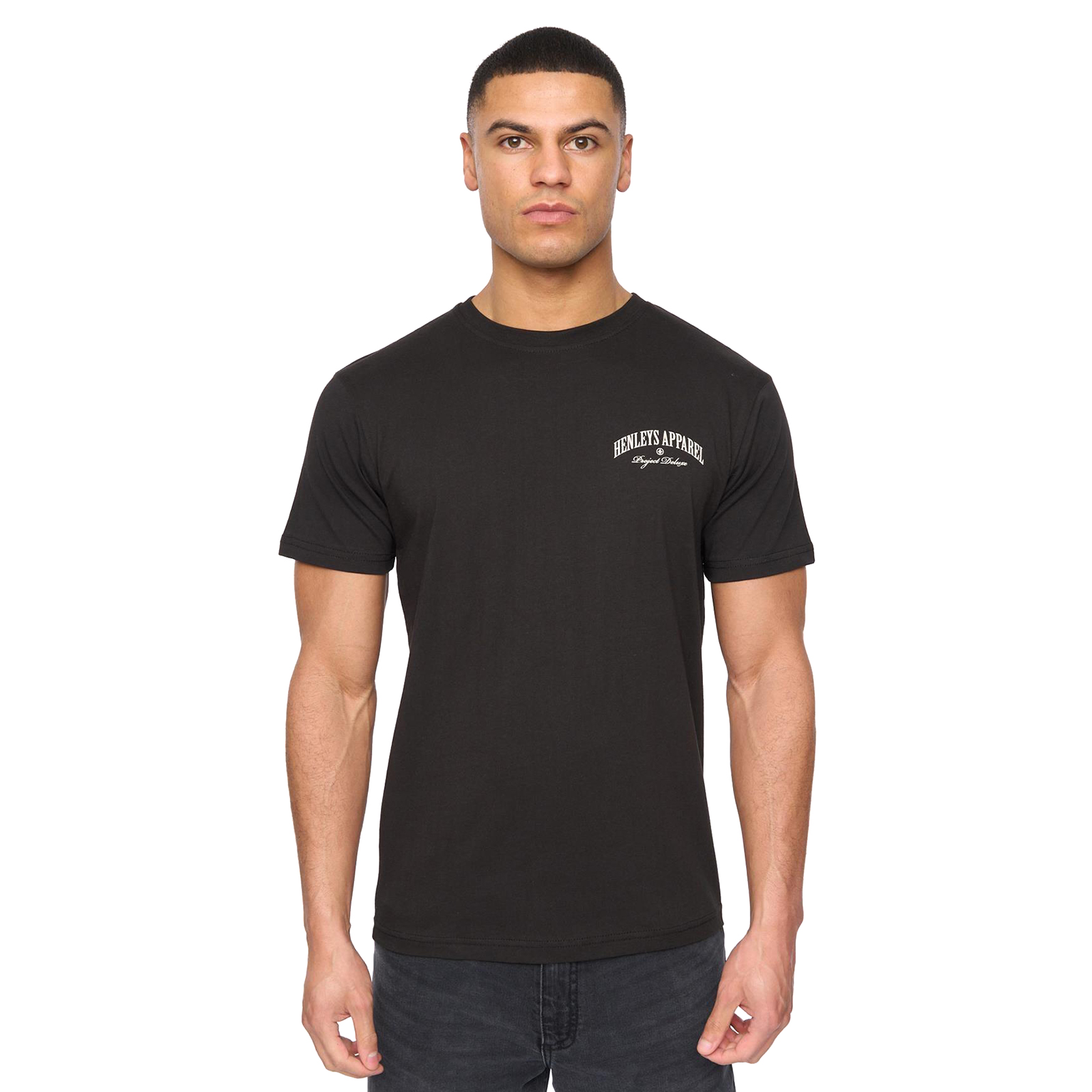 Henleys Henwing Men's T-Shirt | T-Shirt  | Black  | UK Size XXL