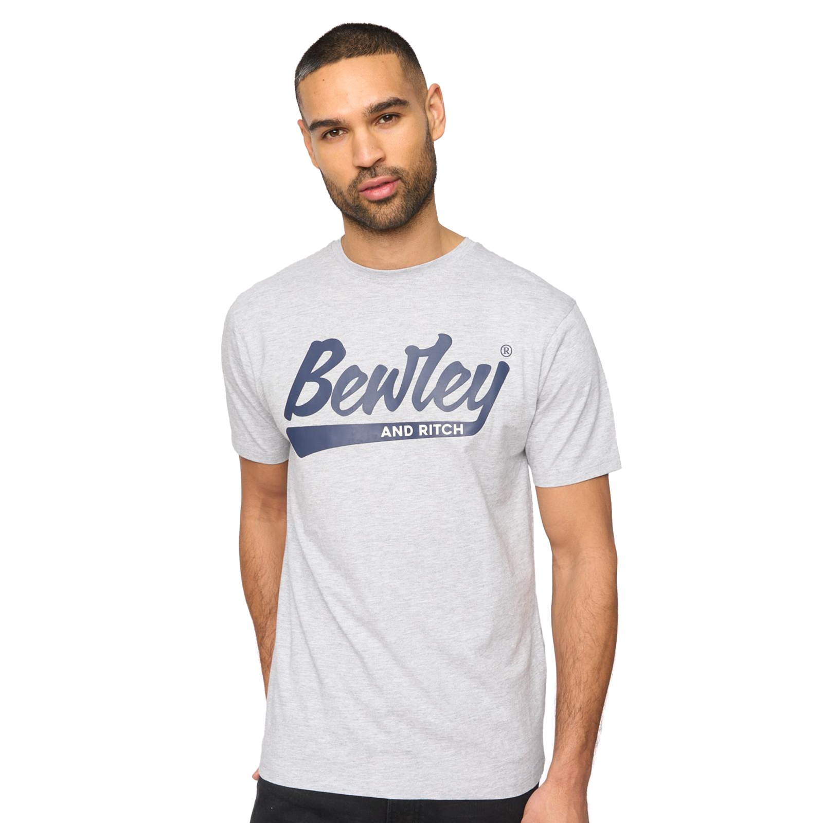 Bewley & Ritch Macklin Men's T-Shirt | T-Shirt  | Light Navy  | UK Size Large