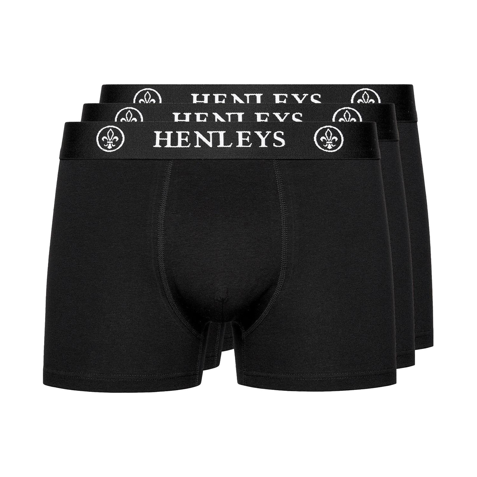 Henleys Mcblacken Men's Boxers 3Pk