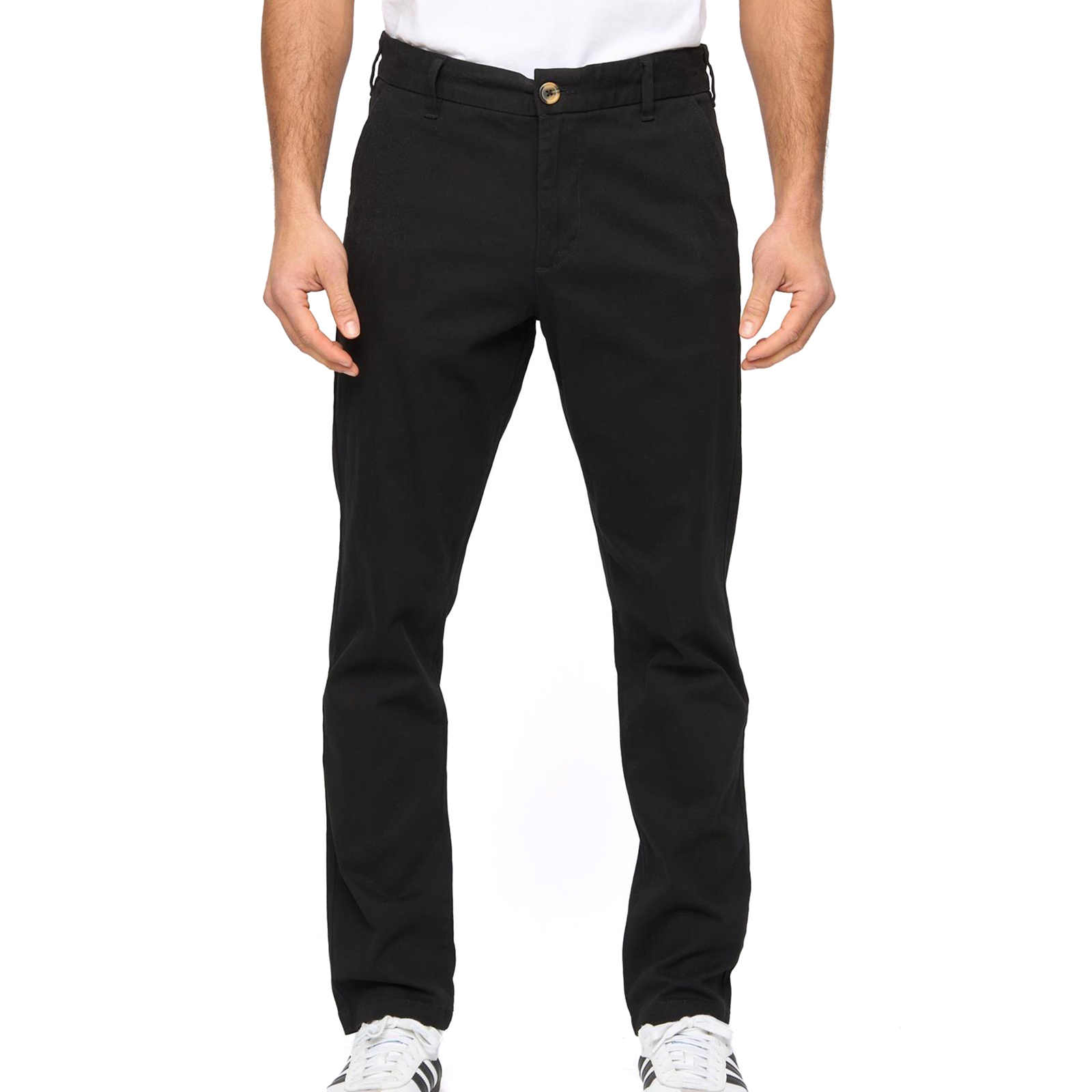 Bewley & Ritch Newland Slim Fit Men's Chinos Men's Trainers, Size W40 L30 In Black