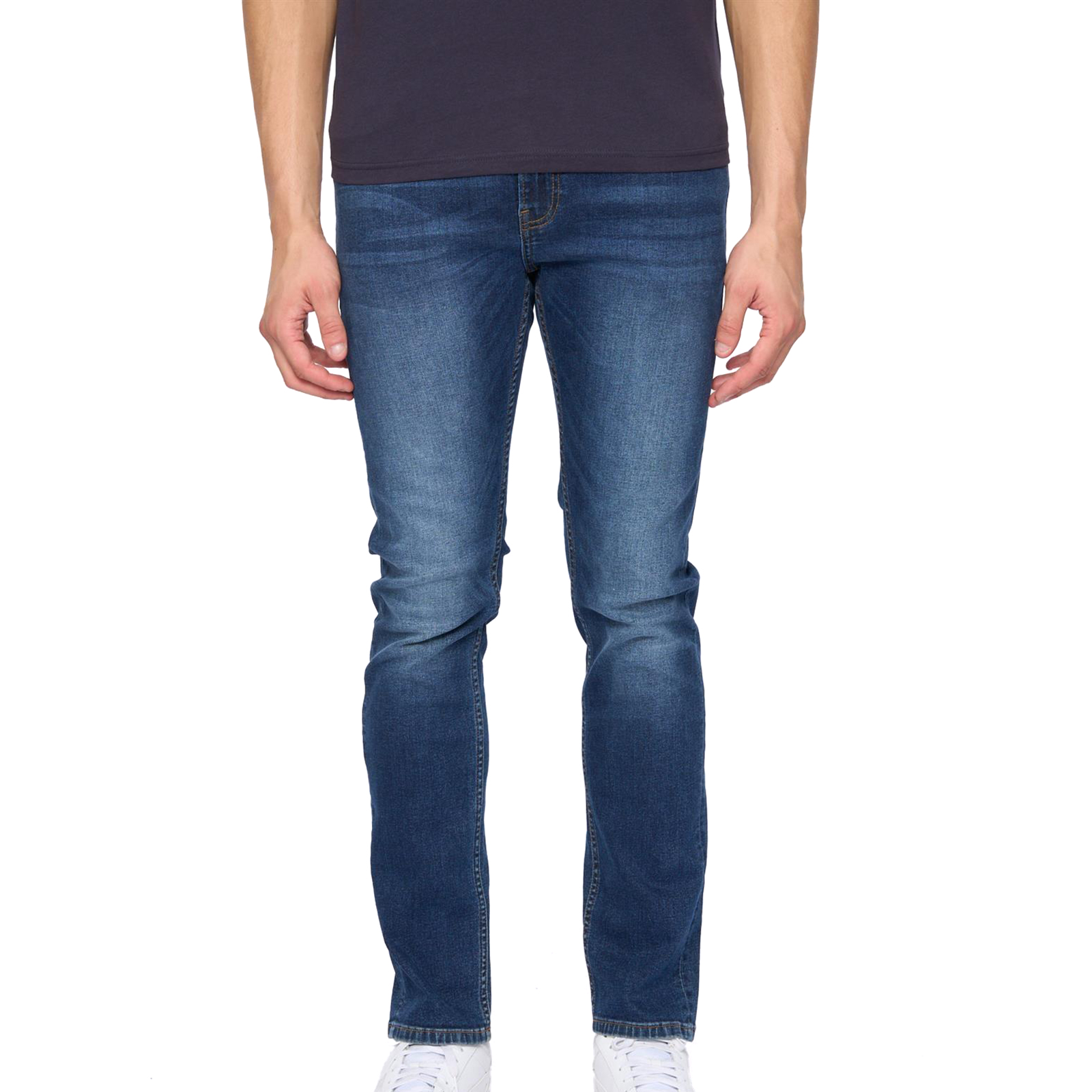 Duck And Cover Overburg Tapered Men's Jeans Trainers  Size:  Colour : Dark Wash W40 L32