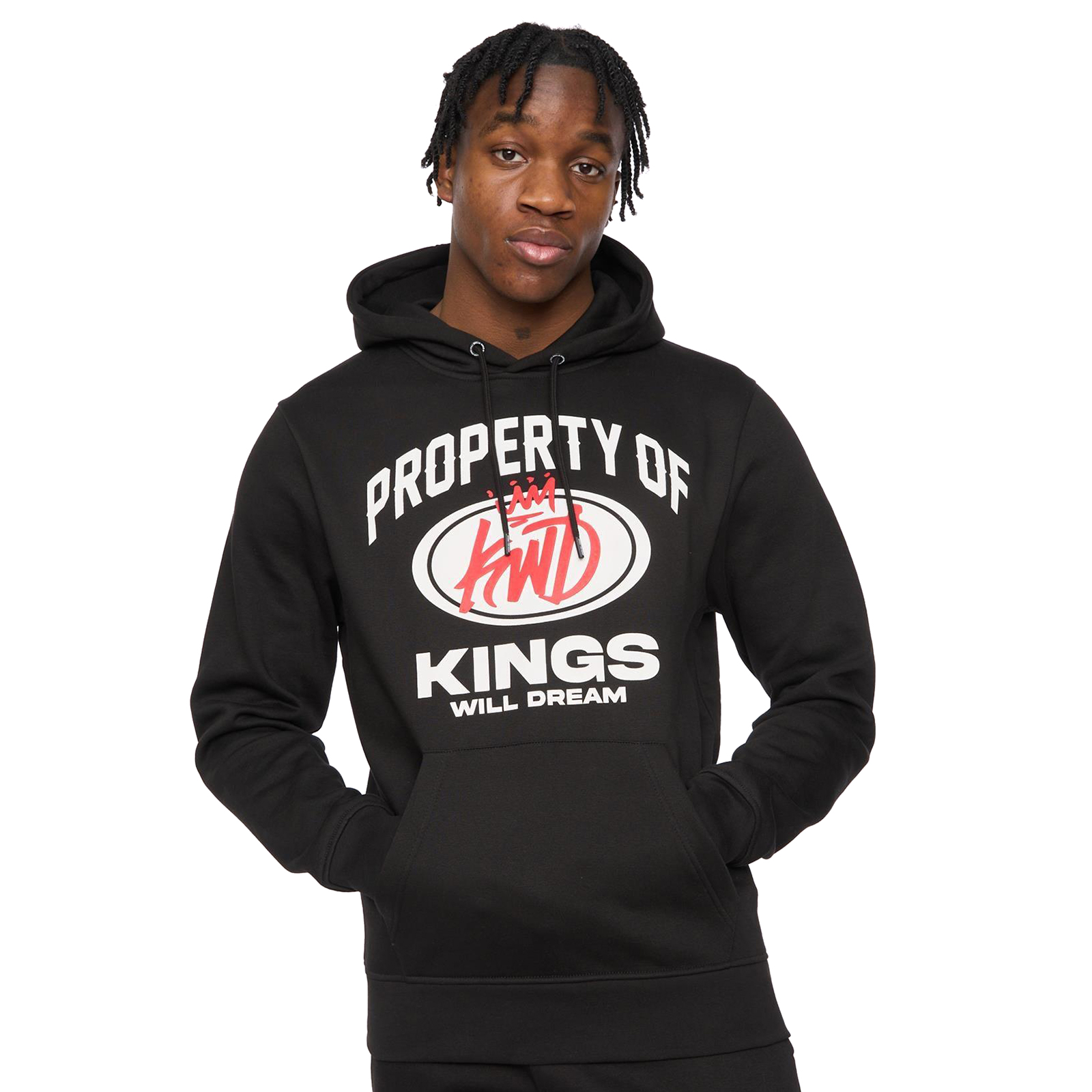 Kings Will Dream Prop Men's Hoodie - Adult - Black | Hoodies  | Black  | UK Size Medium