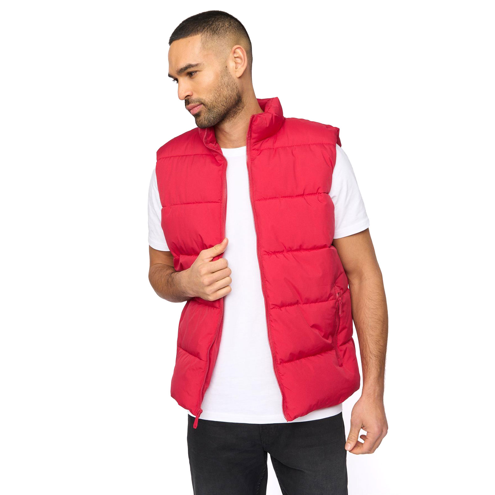 Bewley & Ritch Stanten Men's Puffer Gilet Men's Trainers, Size XXL In Red