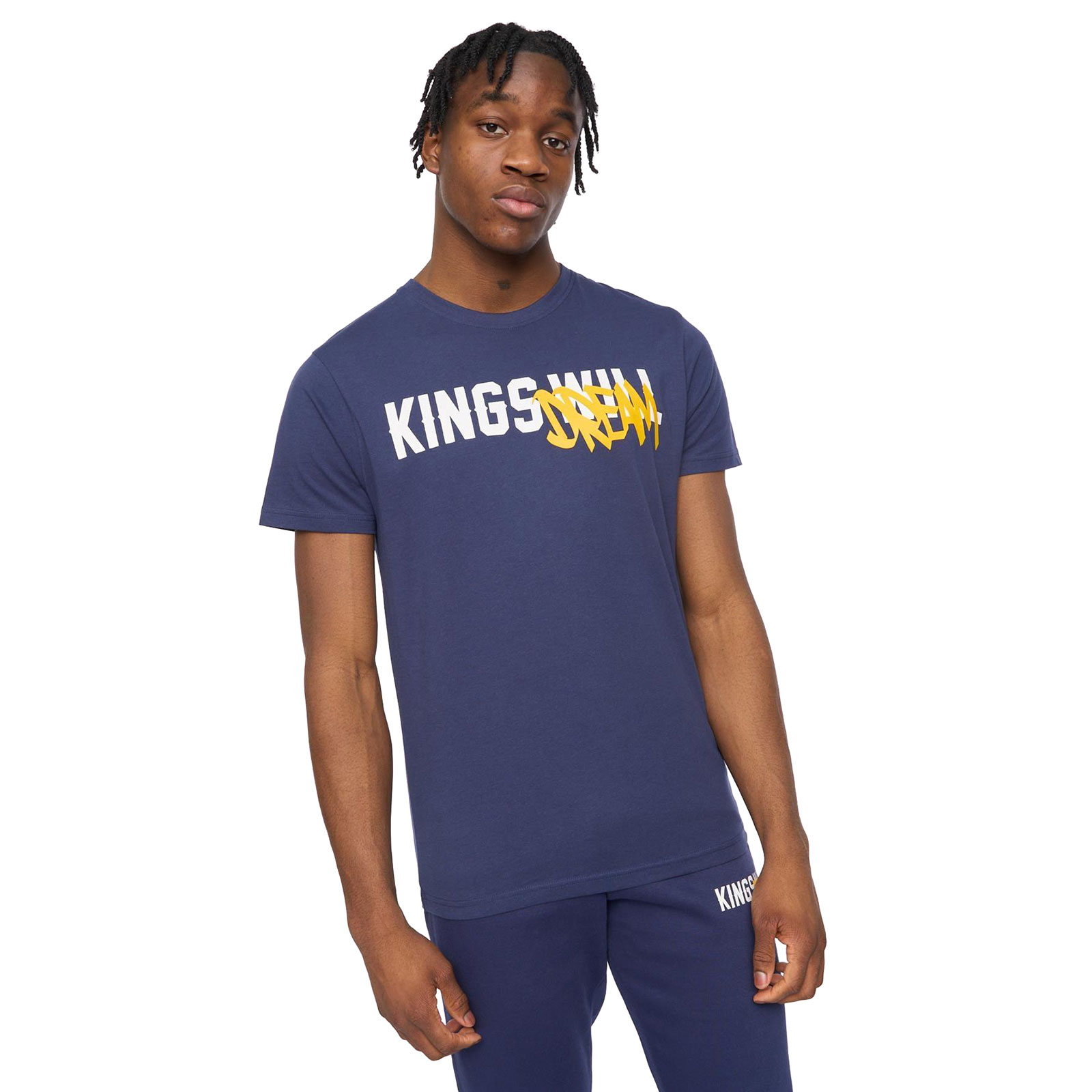 Kings Will Dream Tagged Men's T-Shirt | T-Shirt  | Navy  | UK Size Medium