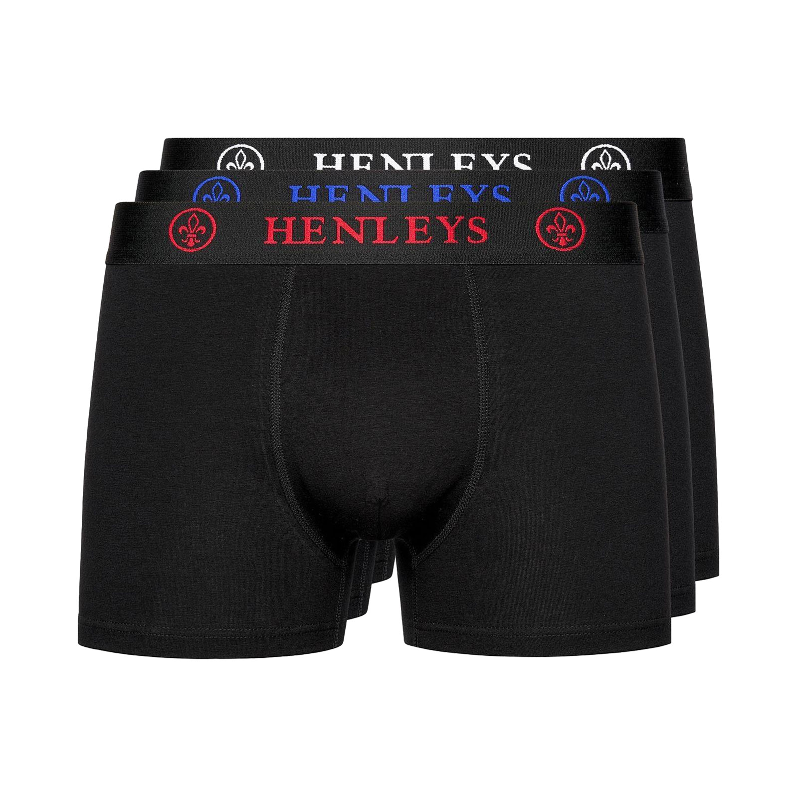 Henleys Trilock Men's Boxer Shorts 3Pk