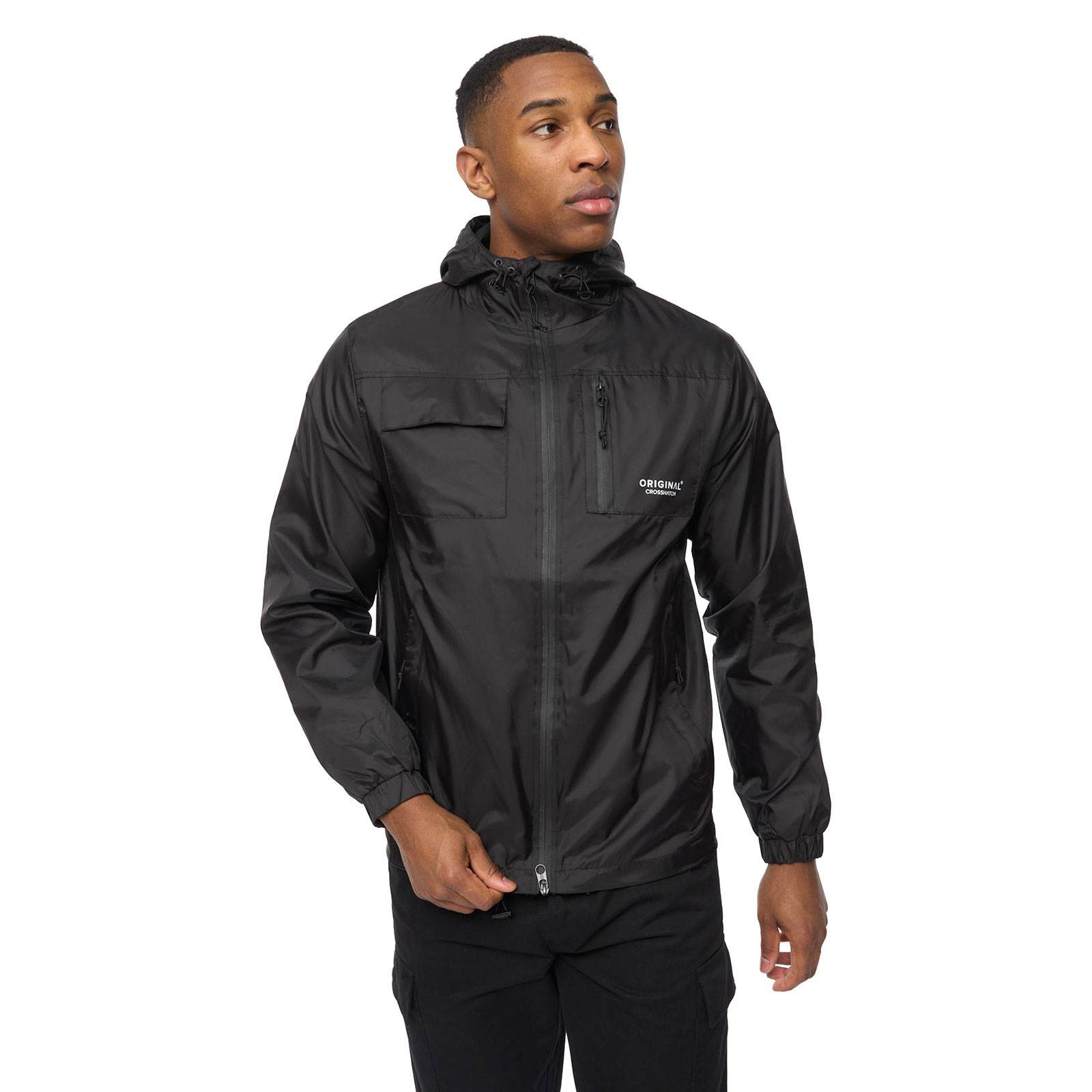 Crosshatch Utilate Men's Jacket - Black - Size L