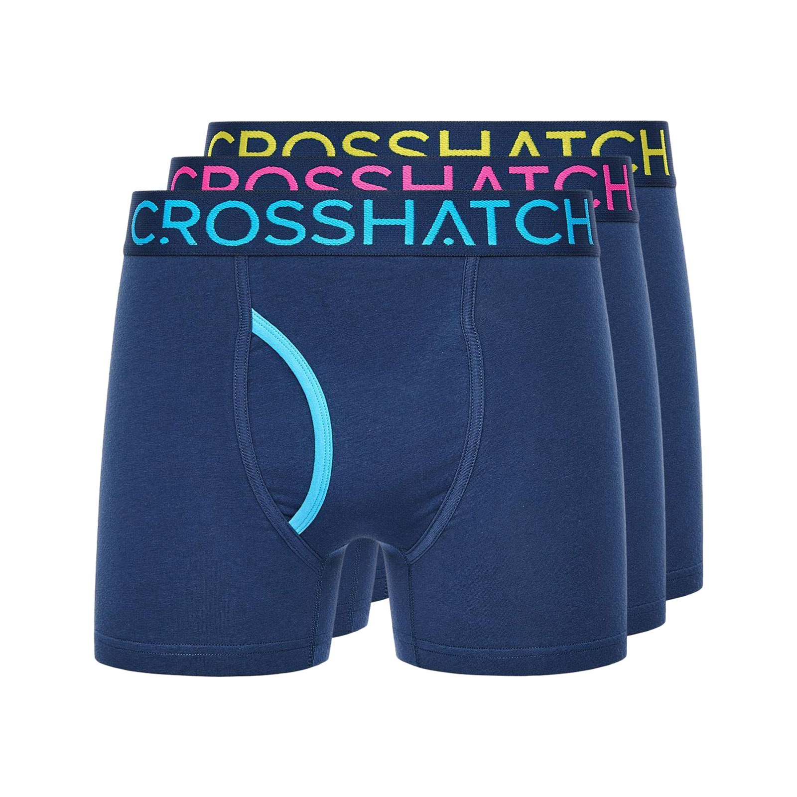 Crosshatch Trioglow Men's Boxer Shorts 3Pk