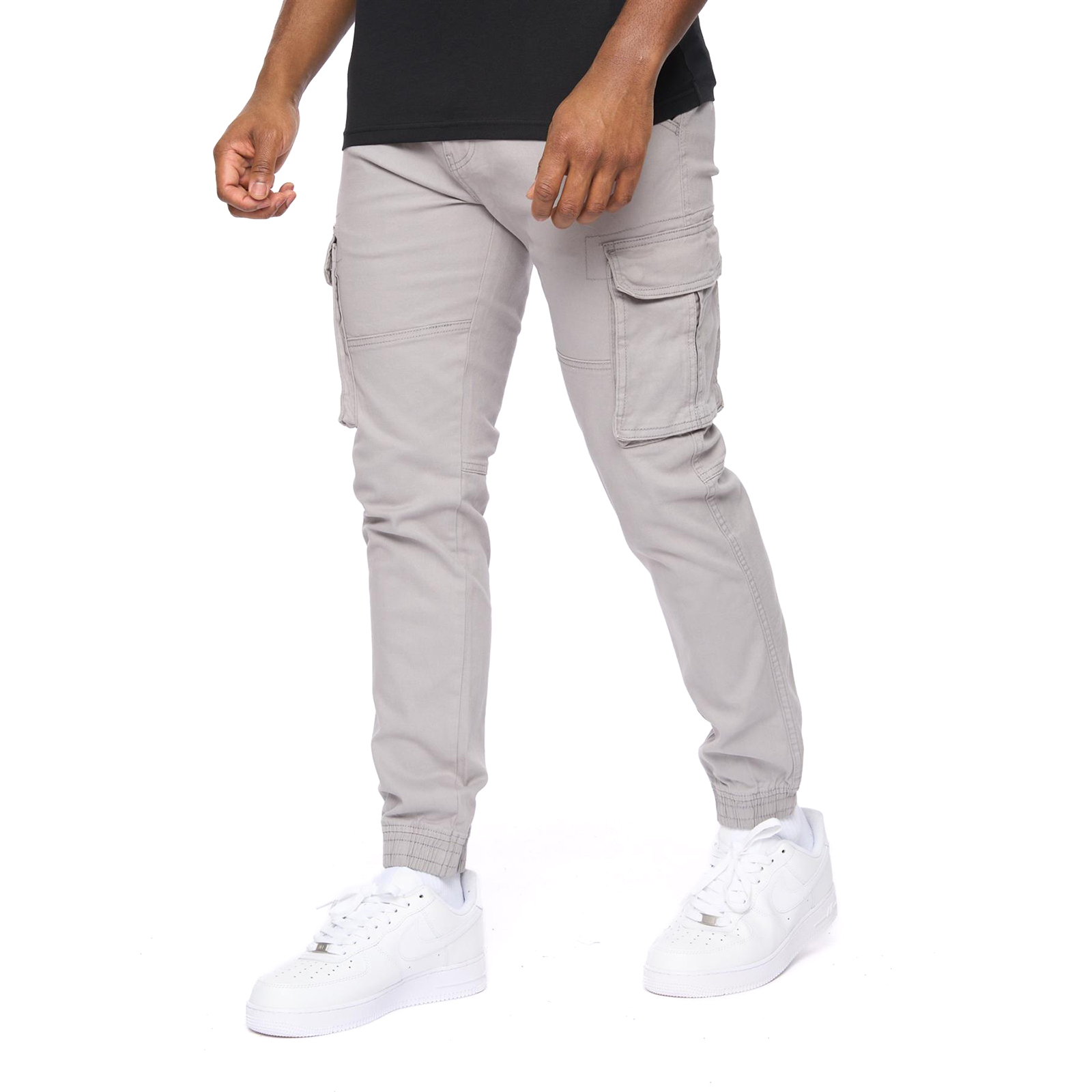 Crosshatch Frentons Men's Cargo Pants  Size: 12 Colour : Grey