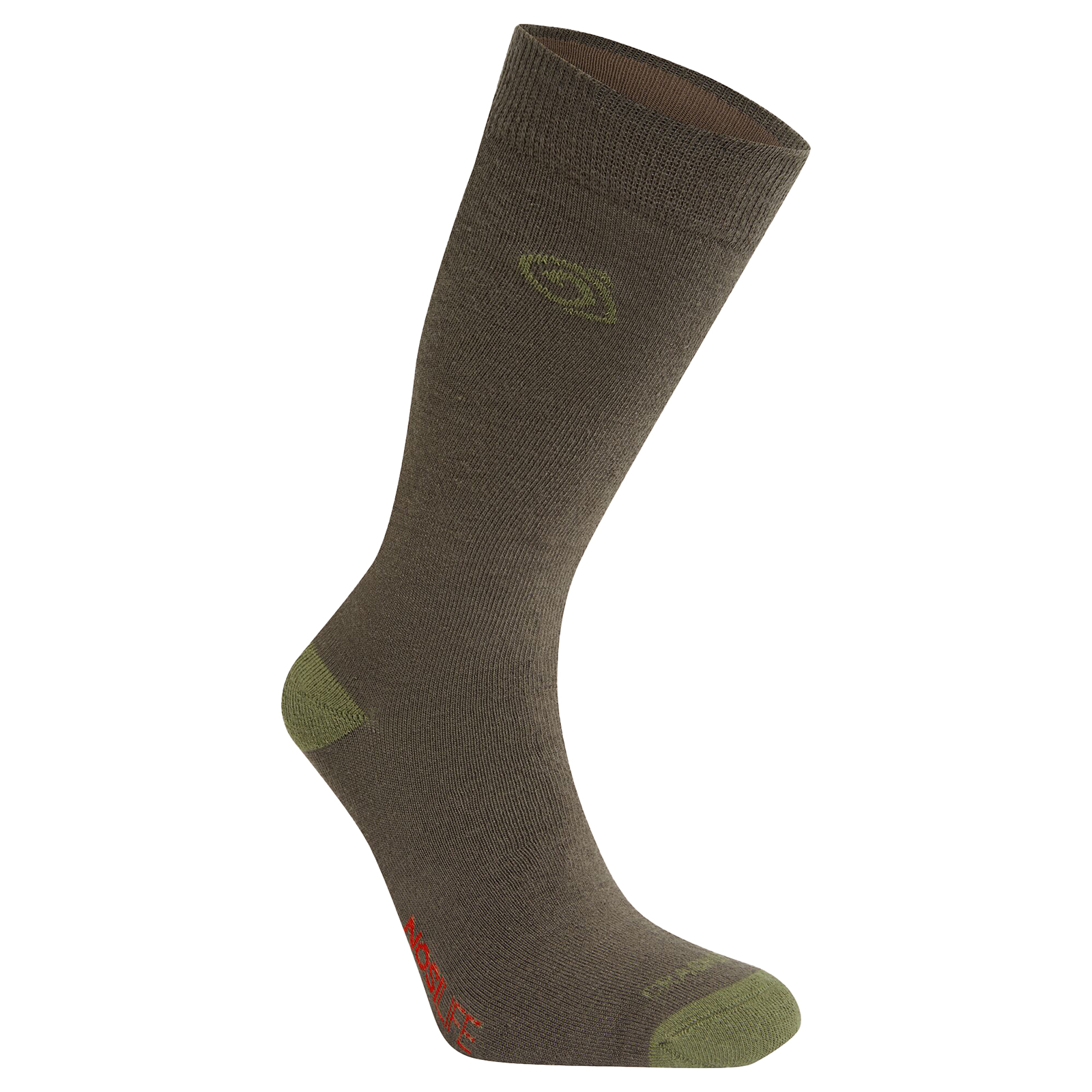 Craghoppers Nosilife Travel Socks Men's Trainers, Size In Woodland Green / Wild Olive