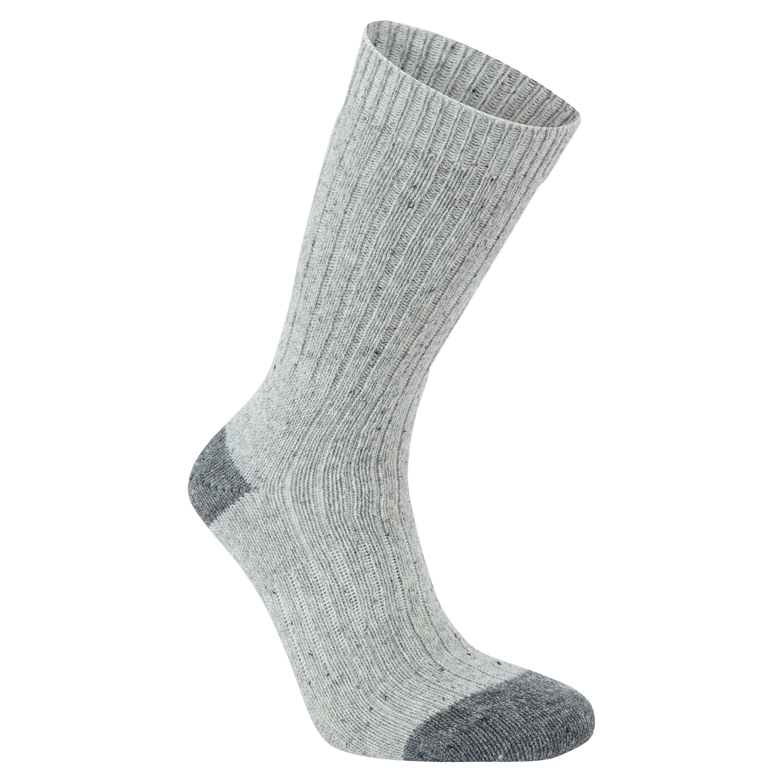 Craghoppers Torver Walking Socks Men's Trainers, Size In Light Grey / Black Pepper