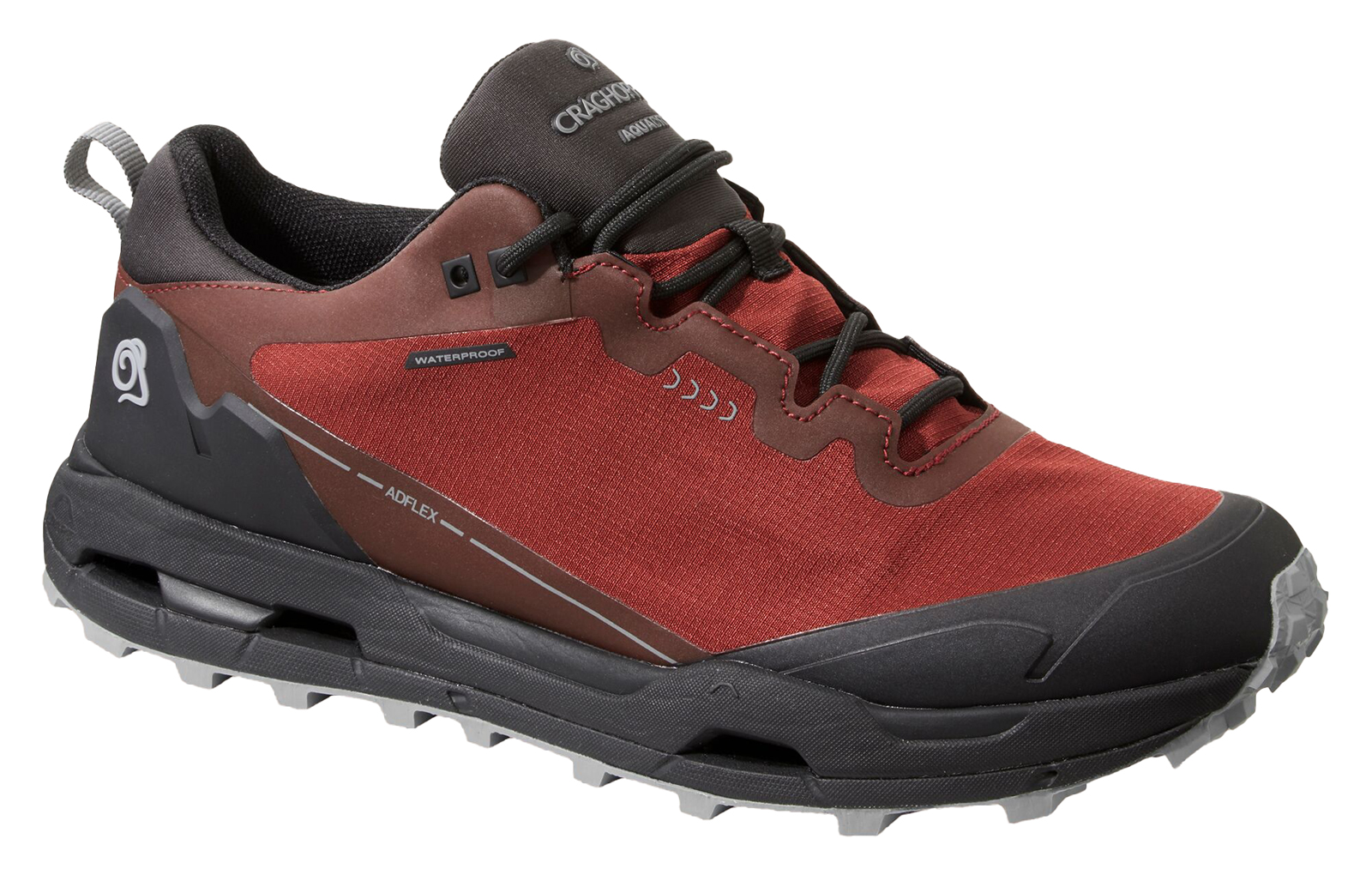 Craghoppers Adflex Low 2 Waterproof Men's Trail Shoes Men's | Boots | Red Brick / Black | UK Size 7