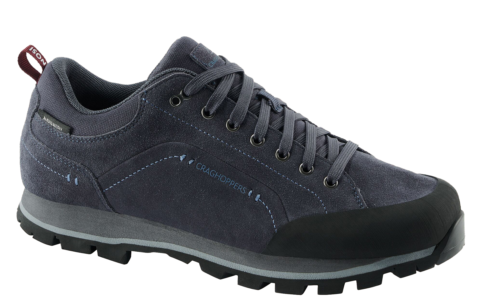 Craghoppers Onega Eco 2 Waterproof Men's Trail Shoes Men's Trainers, Size 6.5 In Steel Blue