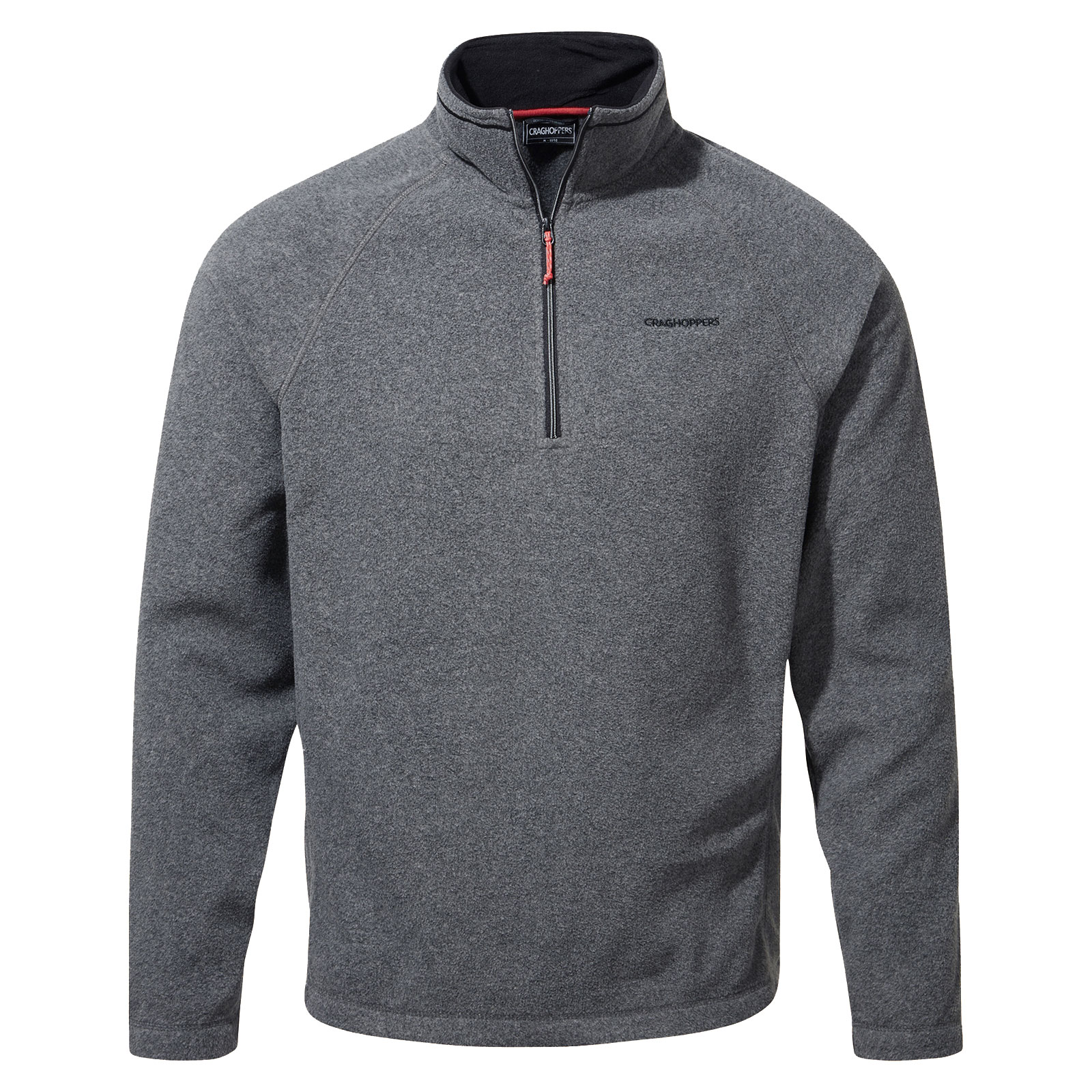 Craghoppers Corey Vi Men's Half Zip Fleece Men's Size 4XL In Blkpepp Marl