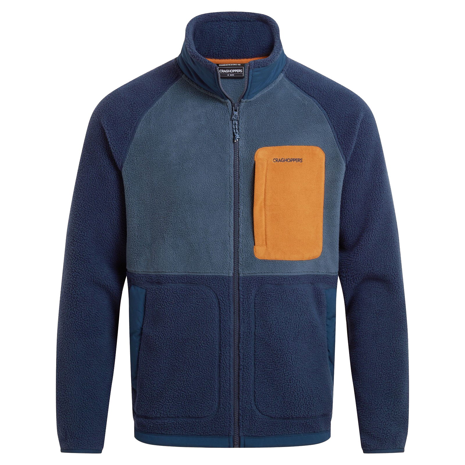 Craghoppers Dades Men's Fleece Jacket - Blnvy/Blstn - Size L