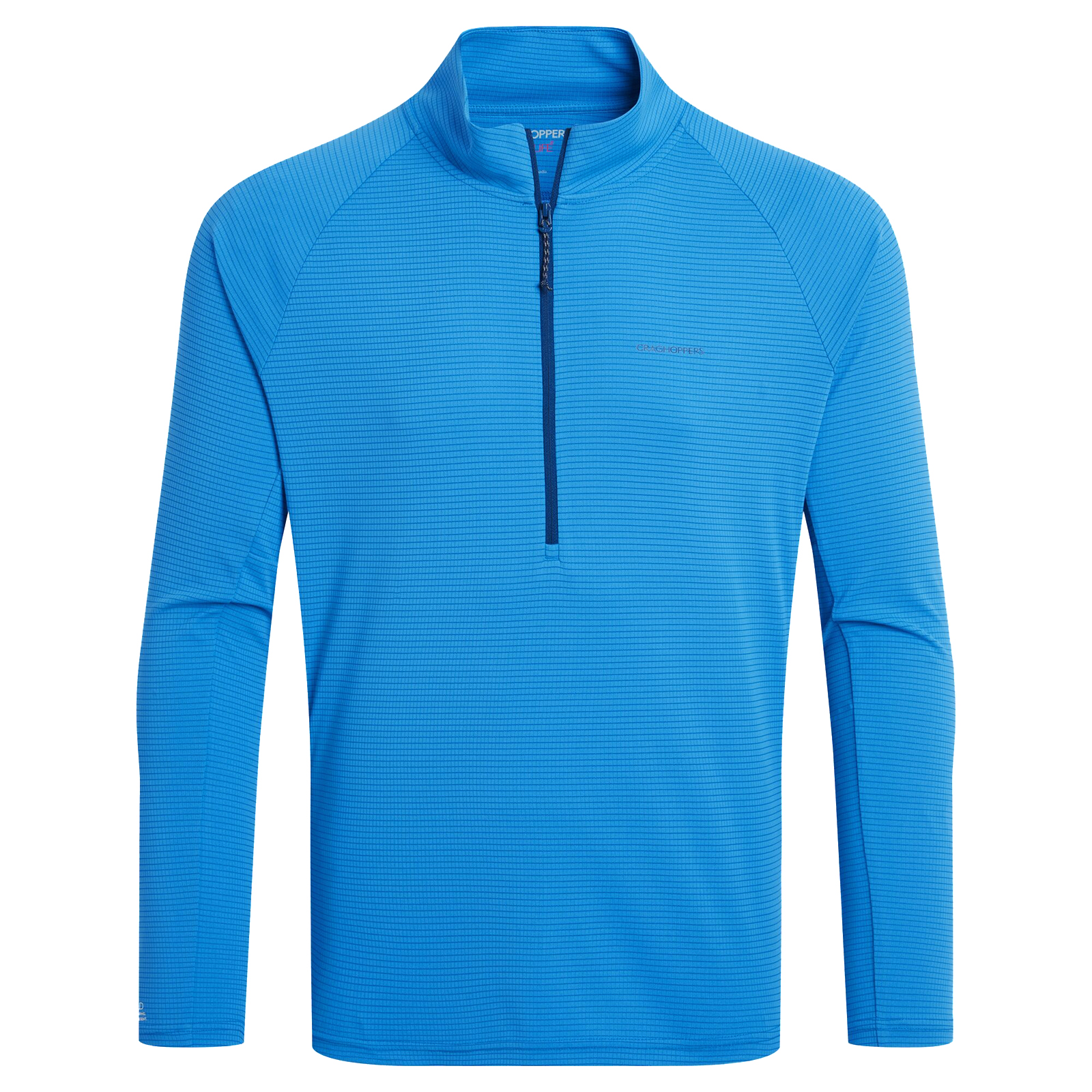 Craghoppers Nosilife Solarshield+ Men's Half Zip Top Men's Trainers, Size XXL In Azure Sky