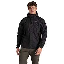 Craghoppers Ossus Waterproof Men's Jacket - Black - Size XXL