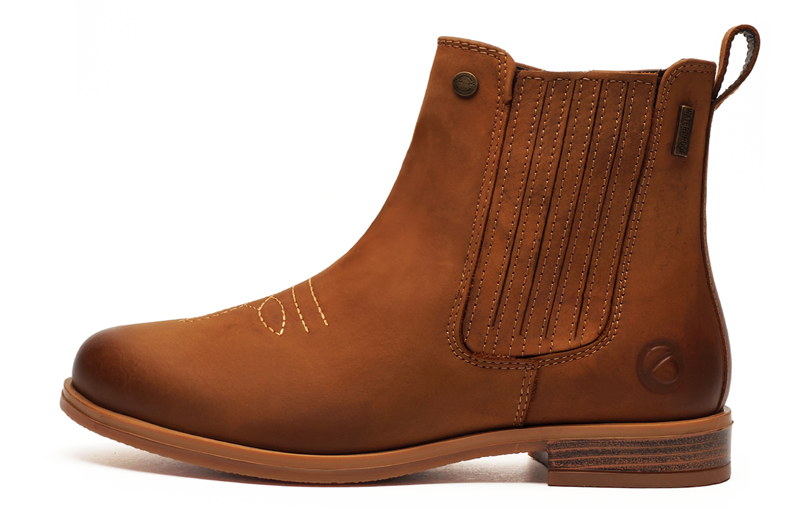 Cotswold Didbrook Womens Waterproof Leather Ankle Boots | Boots  | Tan  | UK Size 6