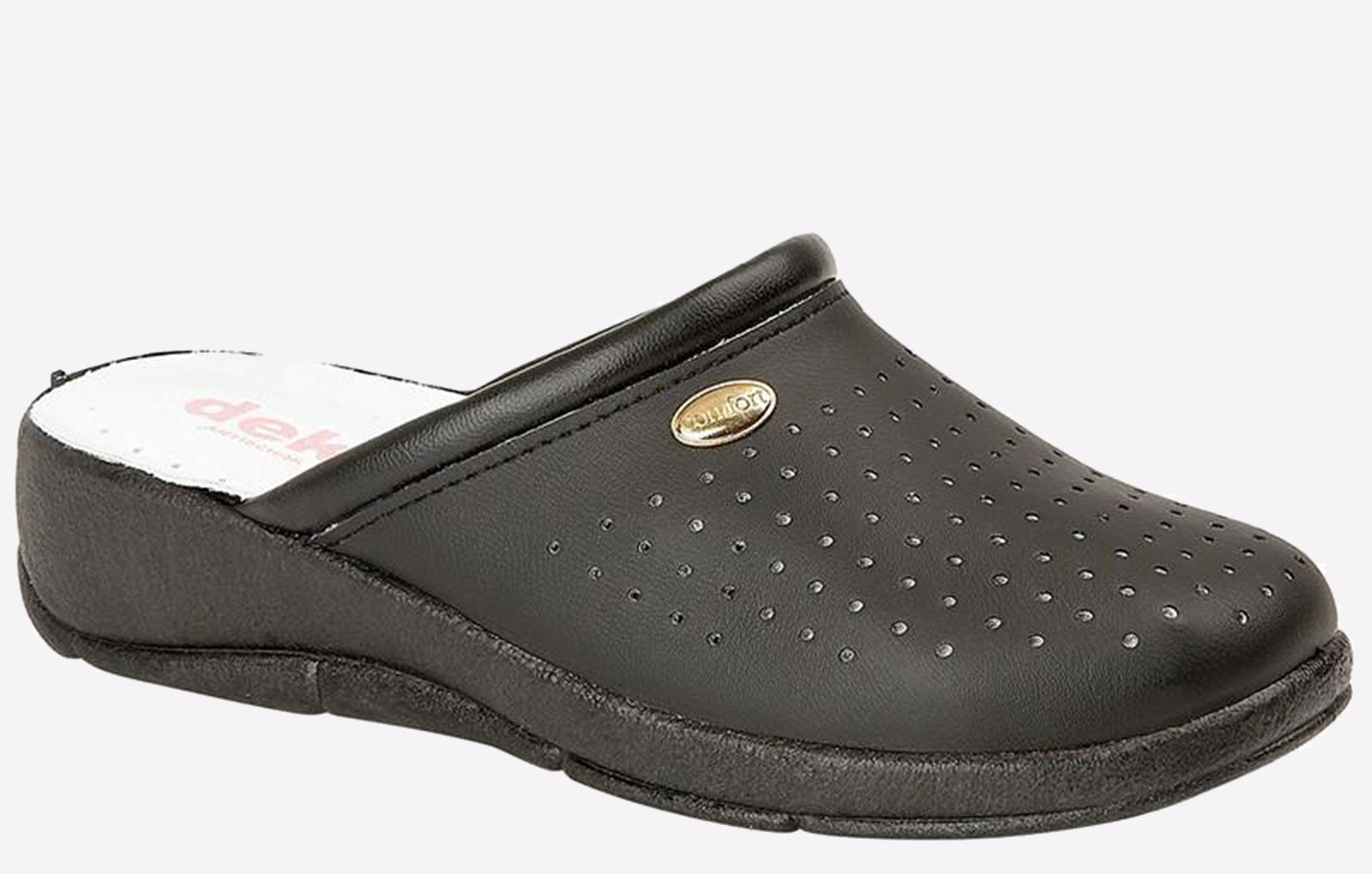 Dek Classic Leather Clog Womens - GBD-1017