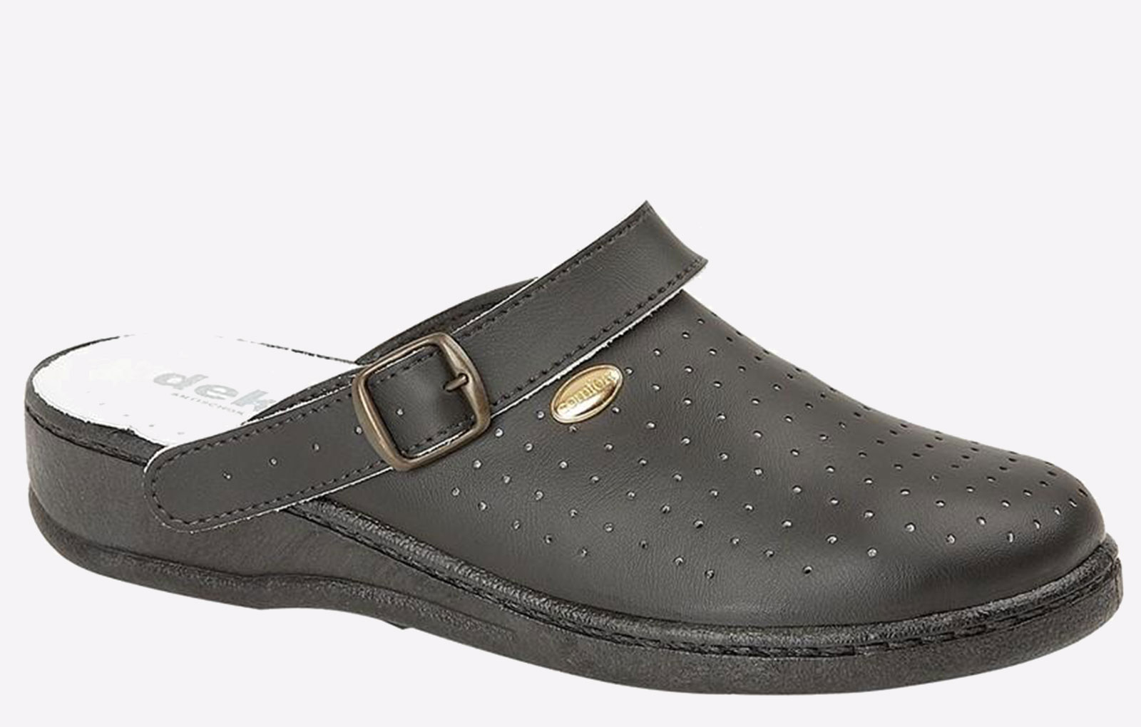 mens leather clog shoes