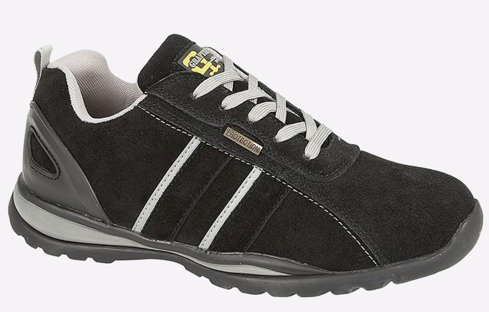 Grafters Delta Safety | Safety Footwear  | Black/Grey  | UK Size 9