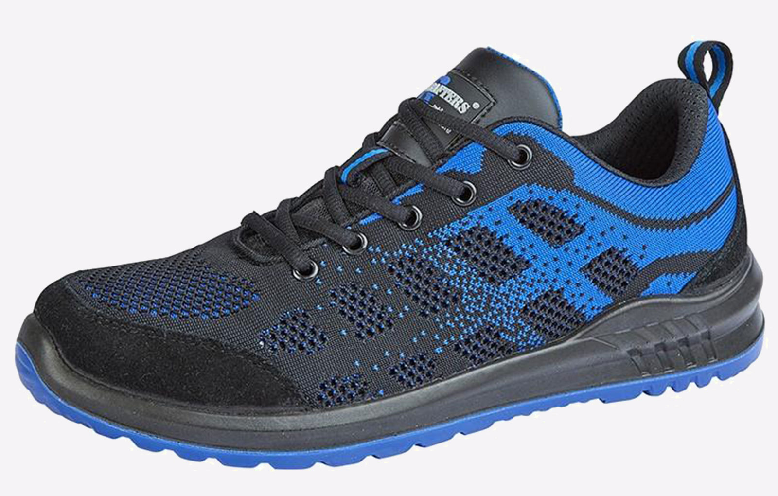 Grafters Monmouth Safety | Safety Footwear  | Black/Blue  | UK Size 6.5