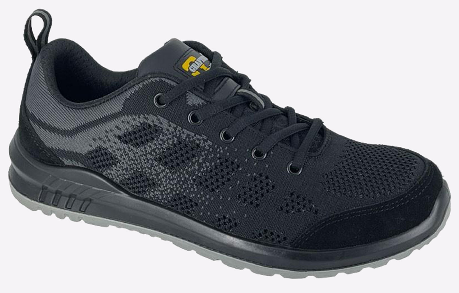 Grafters Monmouth Safety Trainer Men's | Safety Footwear  | Black/Grey  | UK Size 9.5
