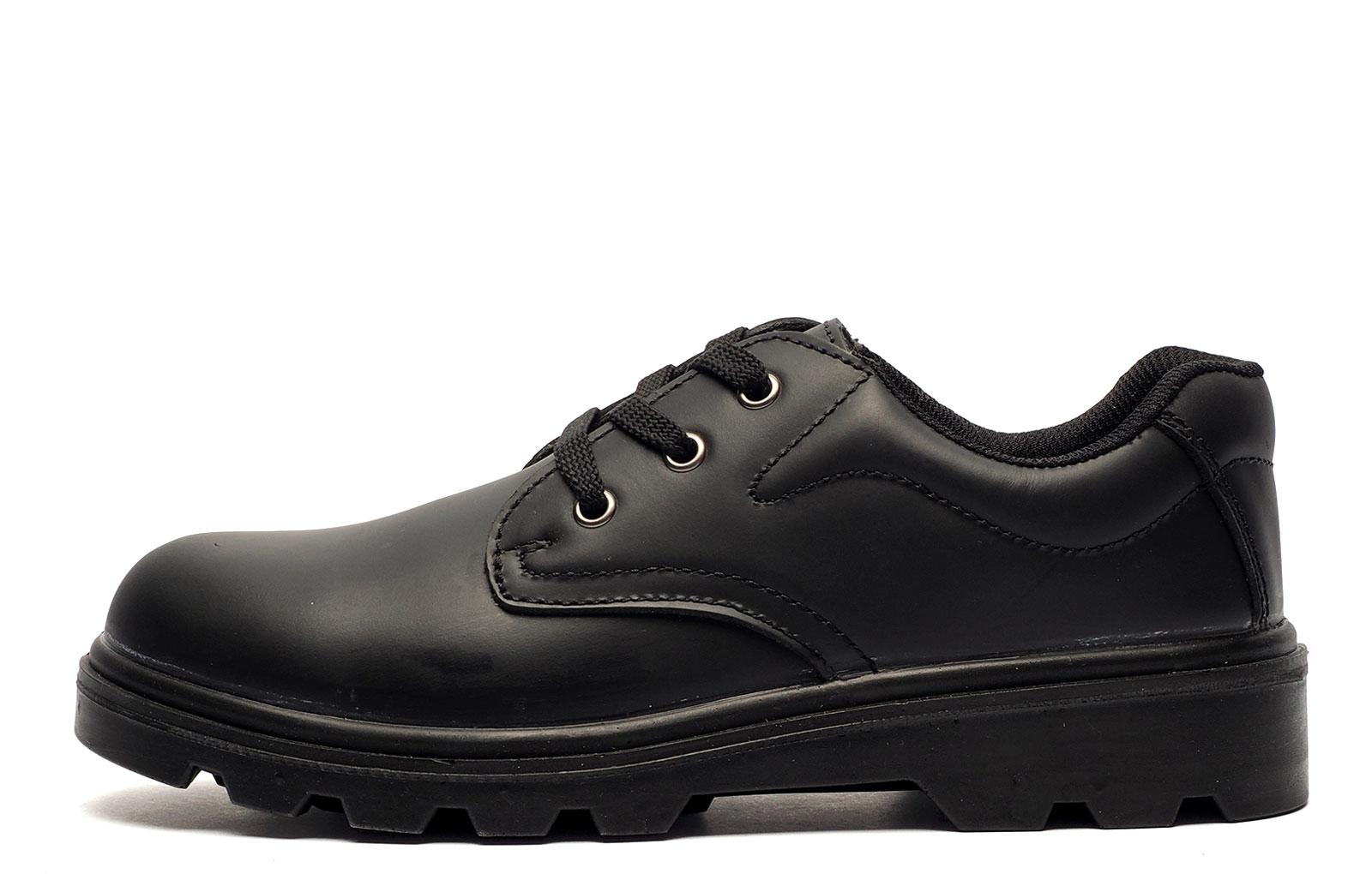 Grafters Iowa Leather Safety Shoes Men's | Safety Footwear  | Black  | UK Size 12