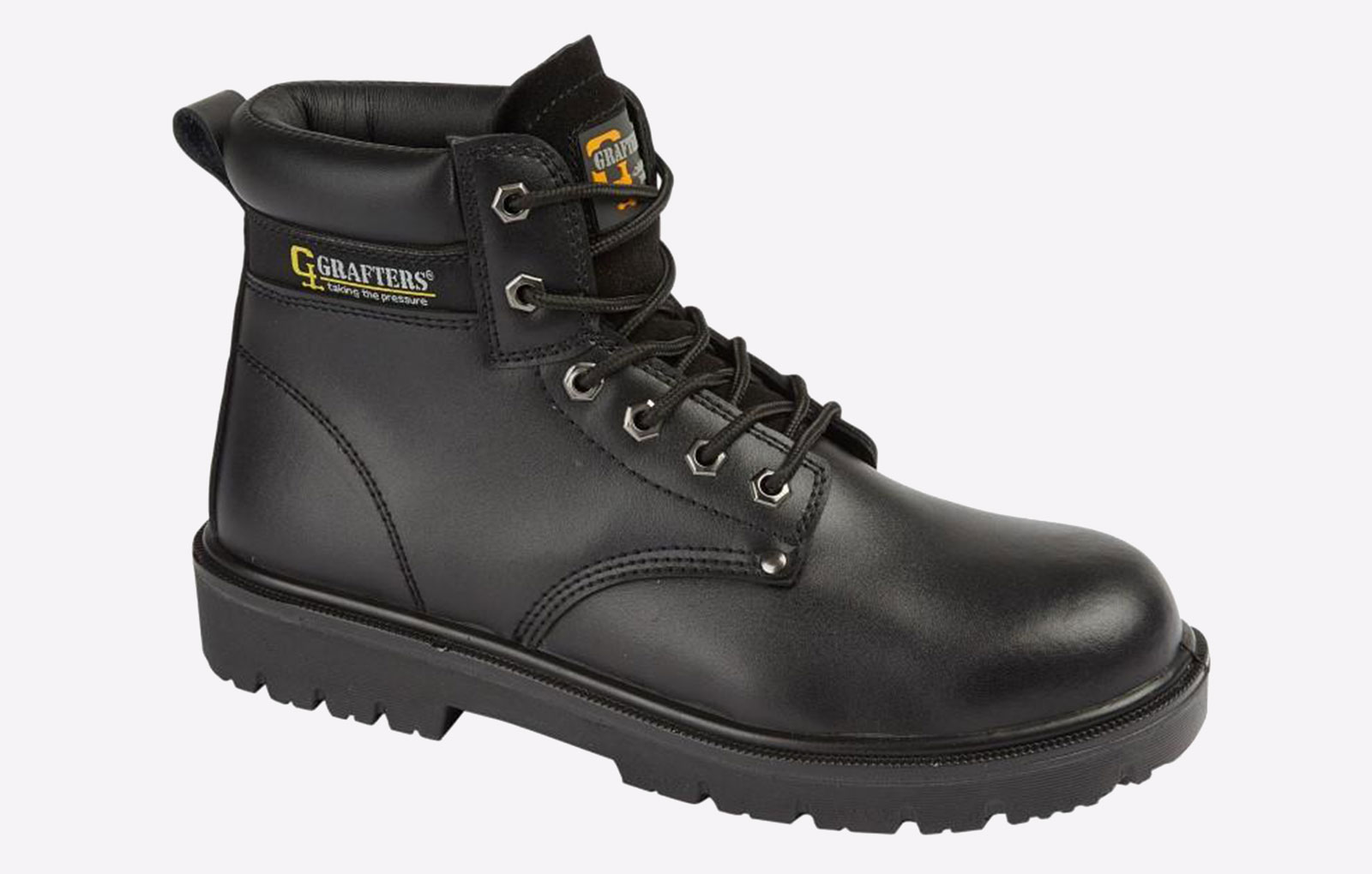 Grafters Stockton Safety Boot Leather Mens - GBD-1417
