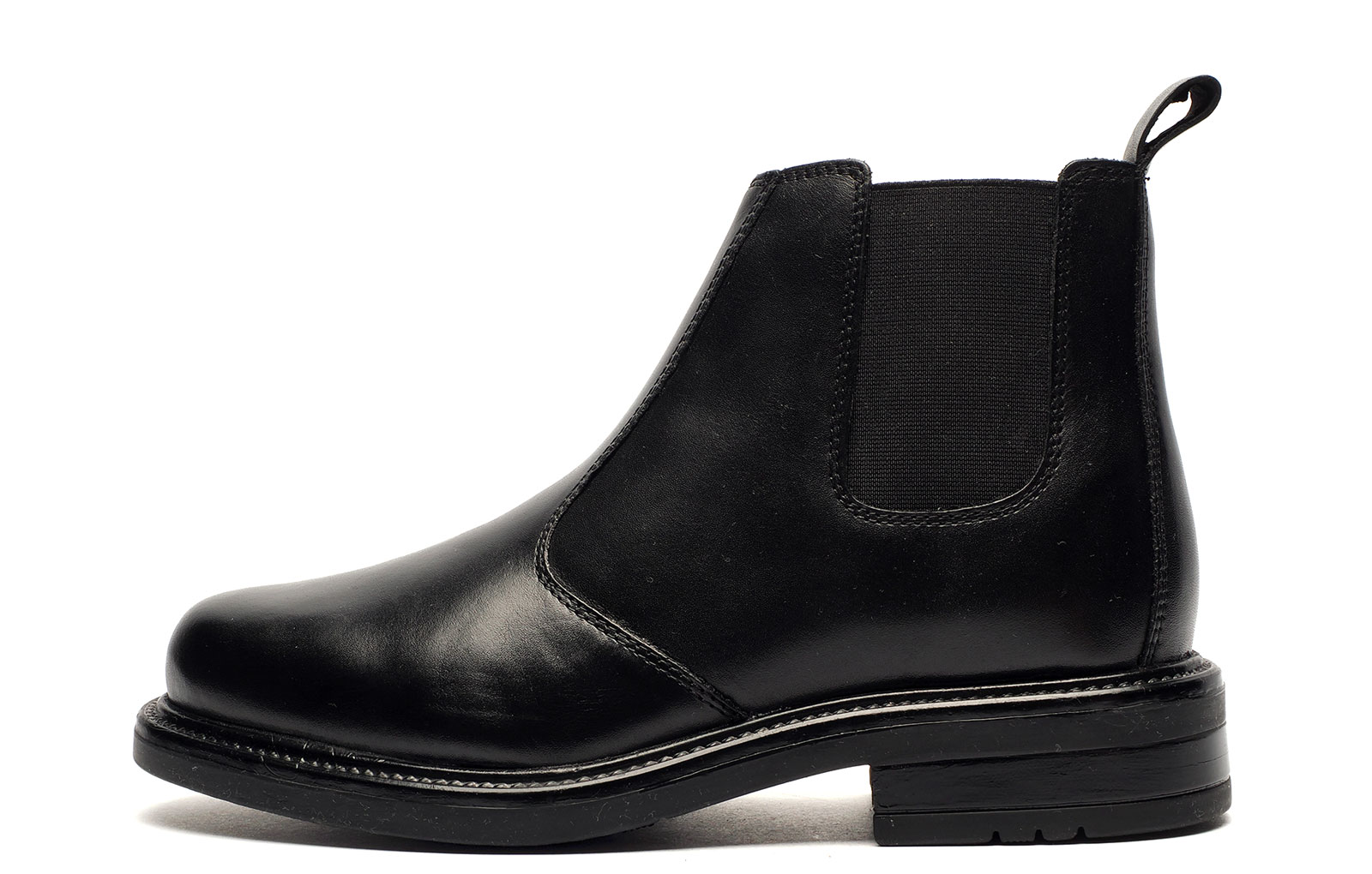 Roamers Greenville Leather Men's | Slip On Shoes  | Black  | UK Size 11