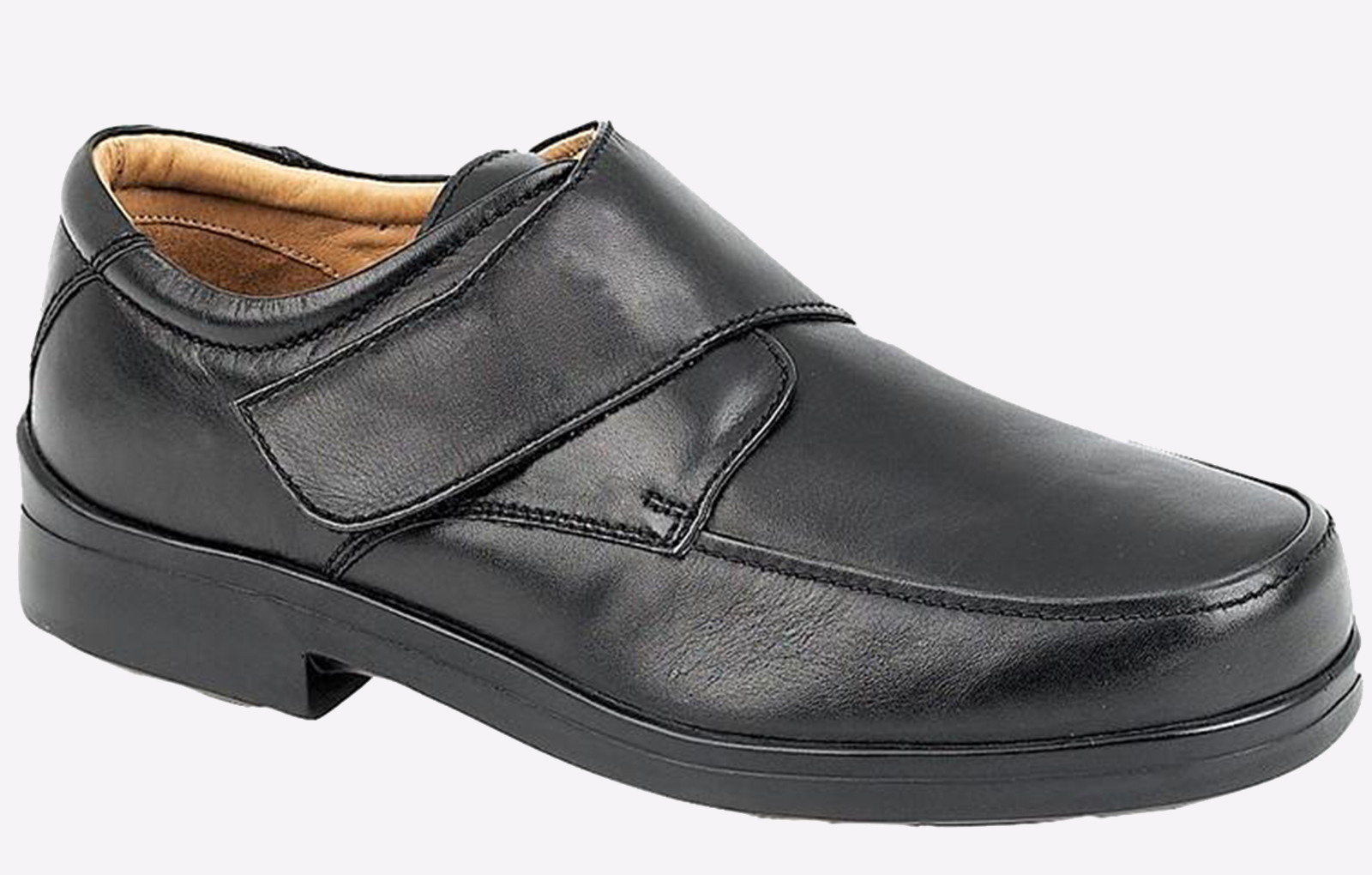 Roamers Litchfield Leather Shoes Mens Wide Fit - GBD-2014