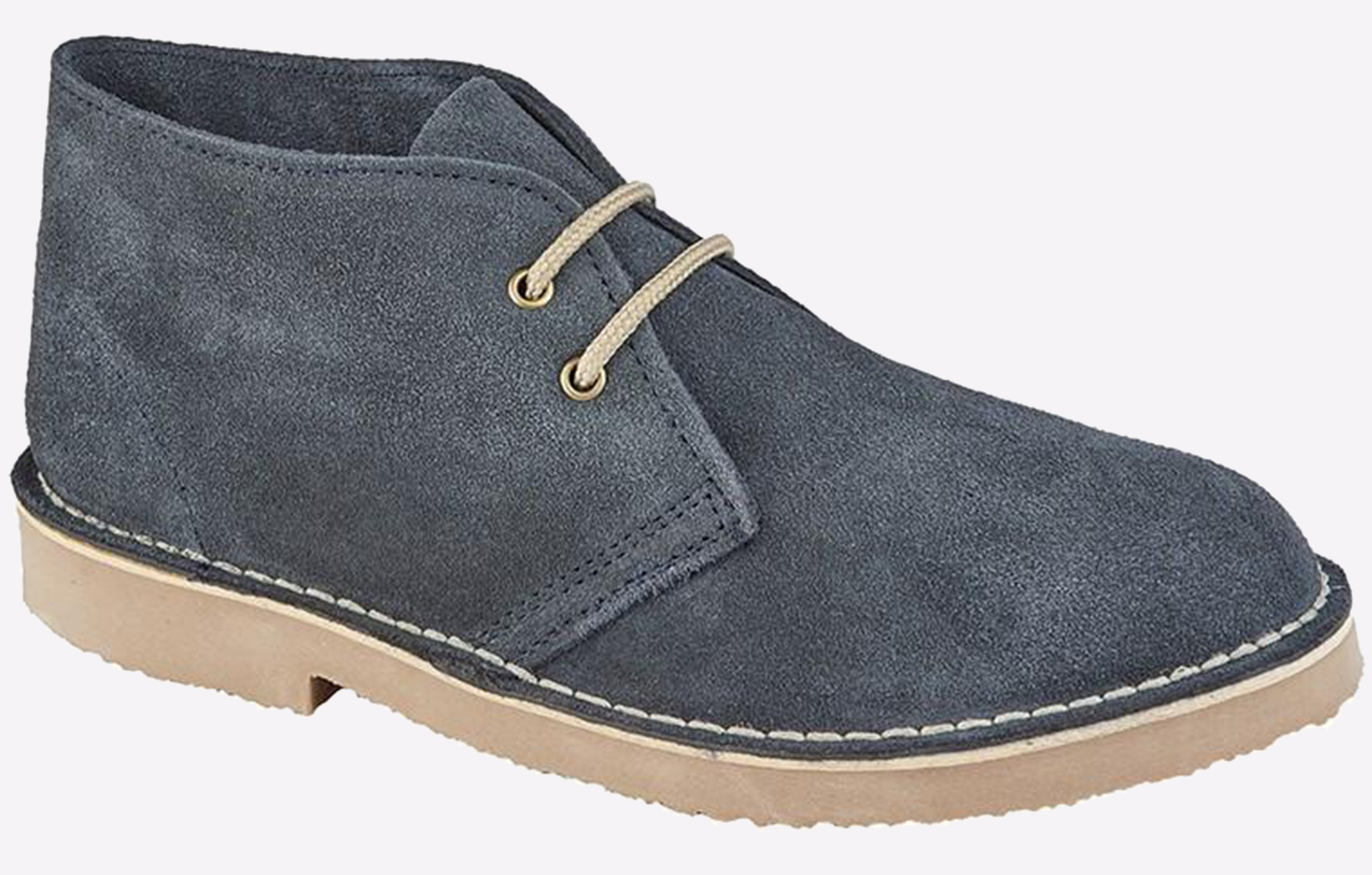 Roamers Clifton Leather Men's Boots | Boots  | Navy Blue  | UK Size 11