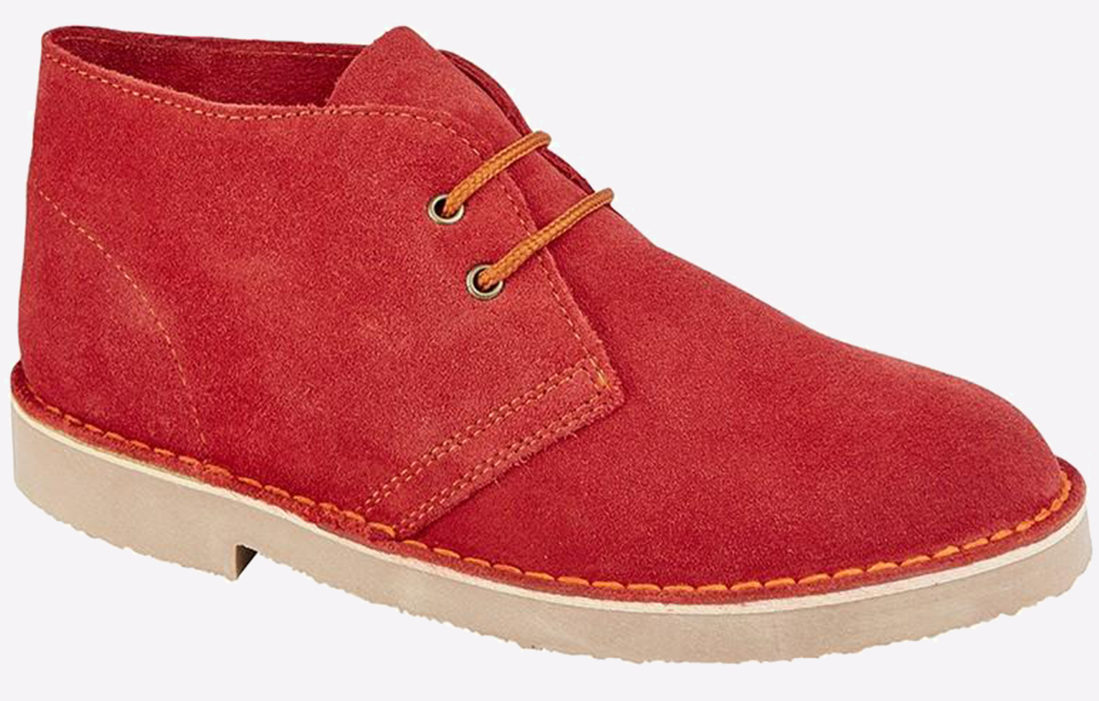 Roamers Clifton Leather Men's Boots | Boots  | Red  | UK Size 11