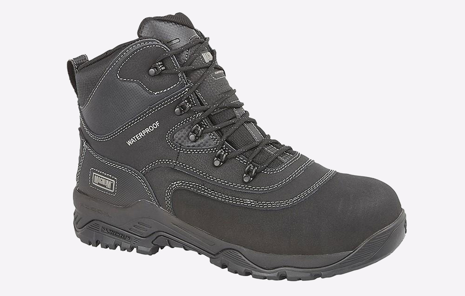 Magnum Broadside 6.0 Safety Men's | Safety Boots  | Black  | UK Size 8
