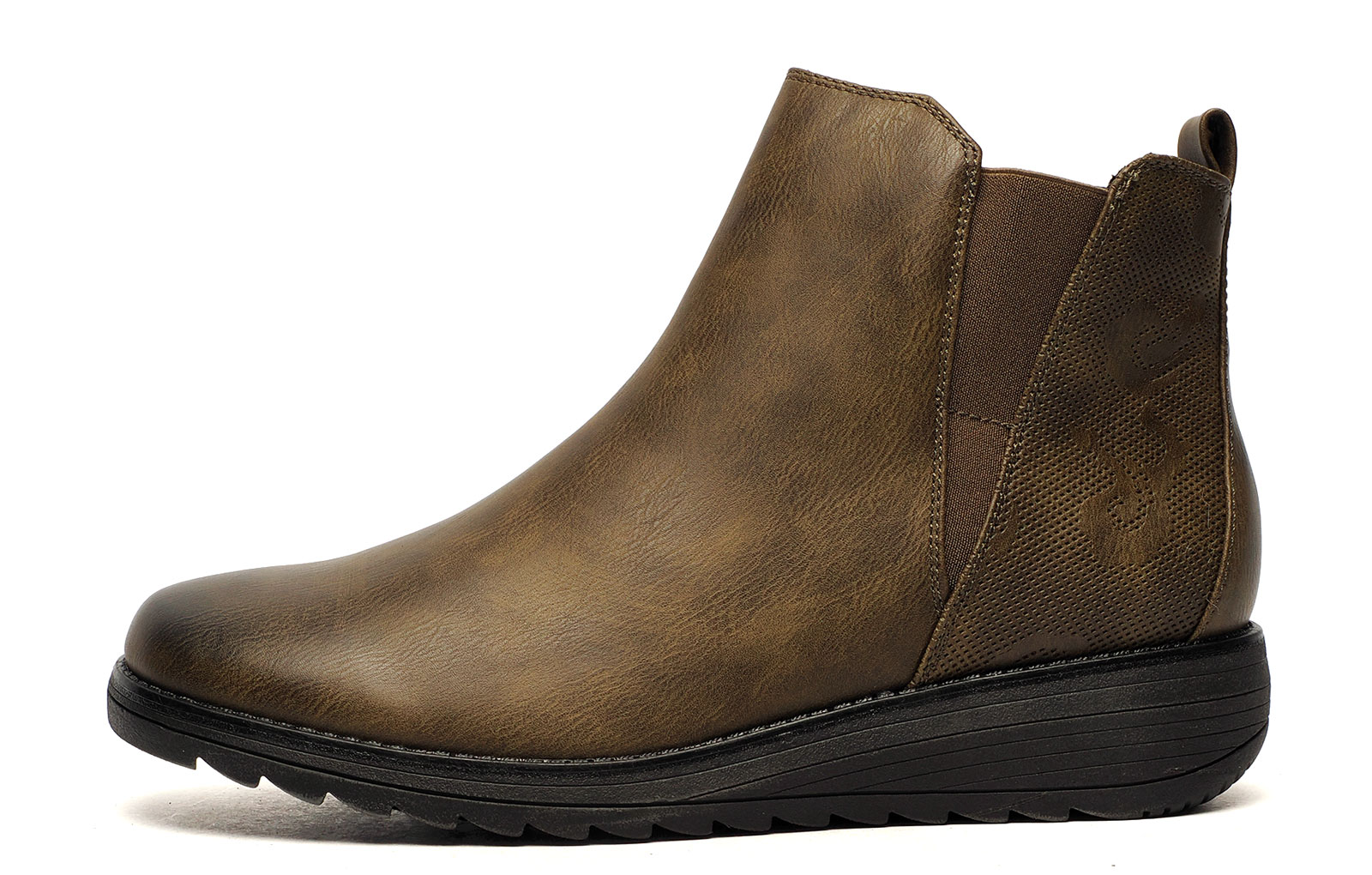 Cipriata Debora Memory Foam Ankle Boot Womens | Boots | Olive | UK Size 8